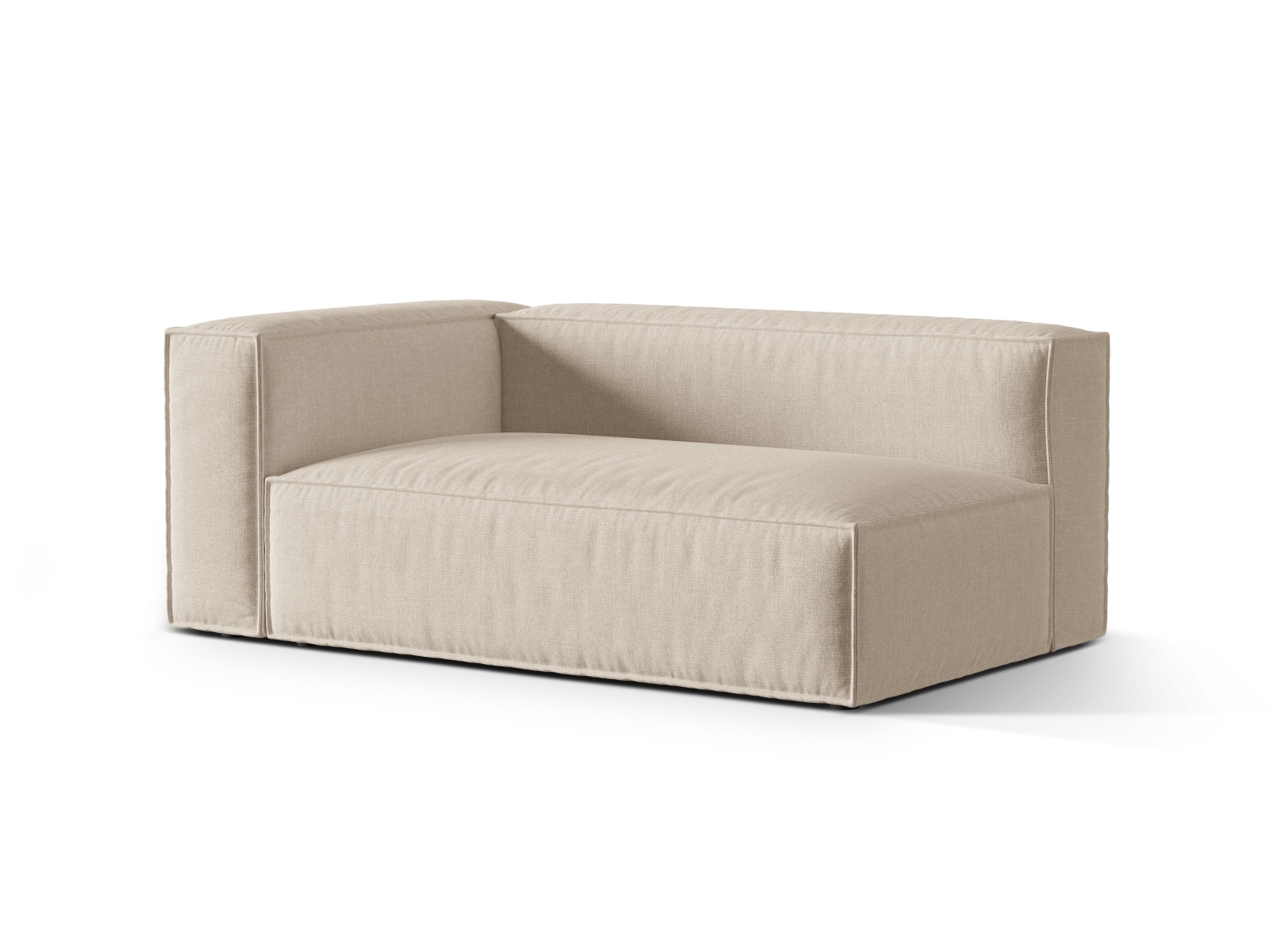 Left Modular Sofa, "Nuria", 3 Seats, 185x110x72
