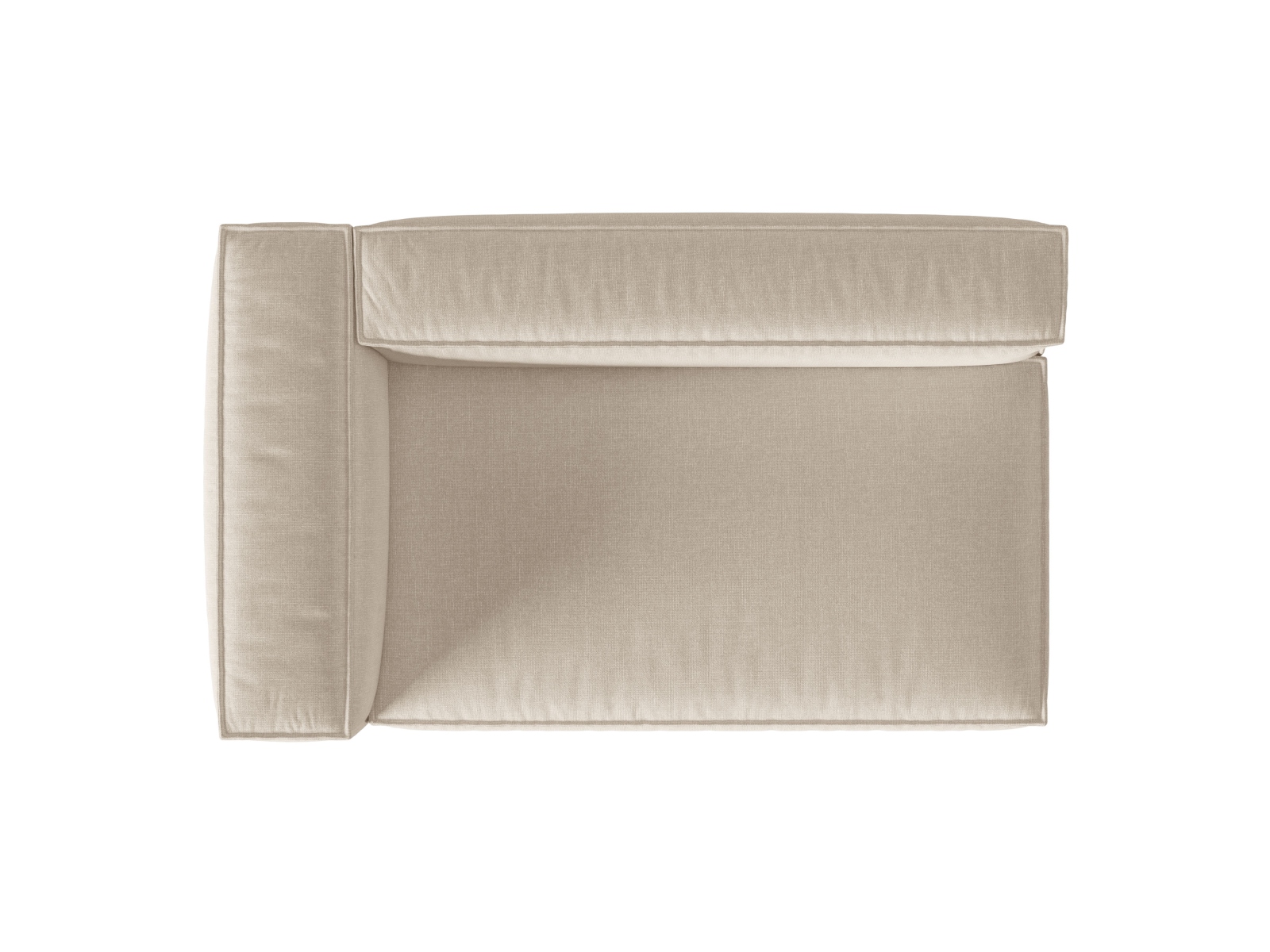 Left Modular Sofa, "Nuria", 3 Seats, 185x110x72