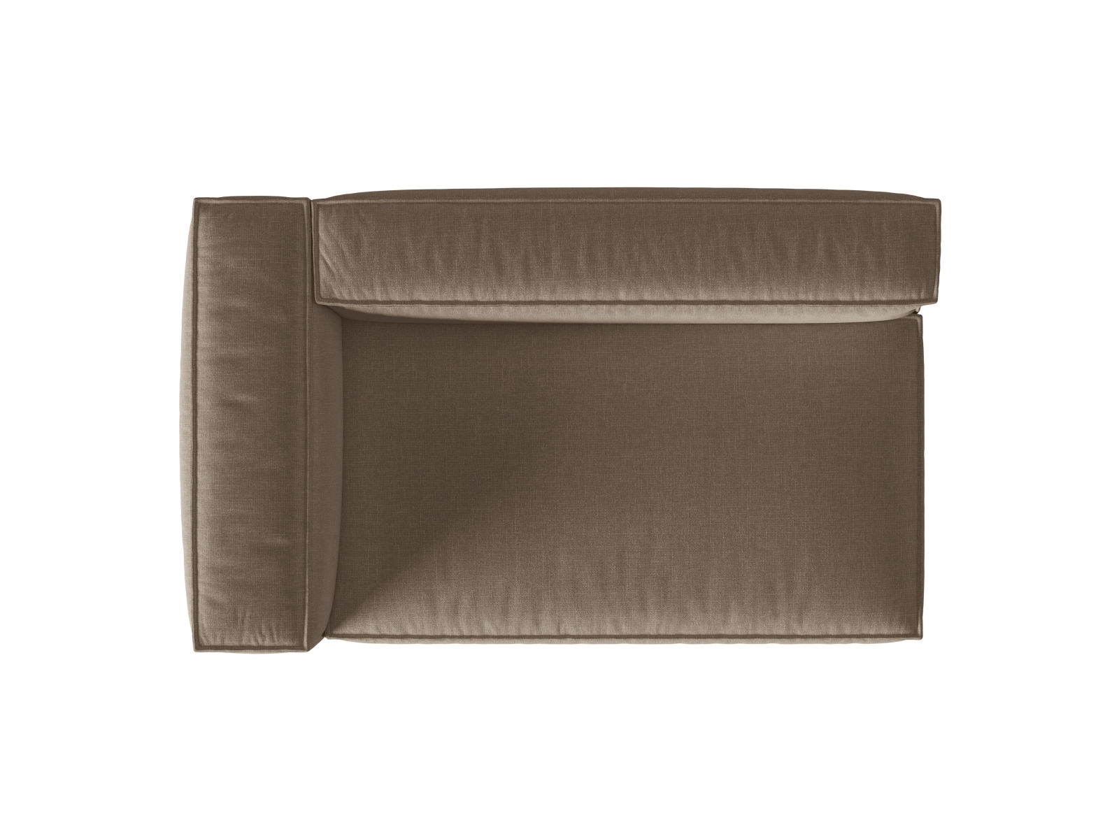 Left Modular Sofa, "Nuria", 3 Seats, 185x110x72