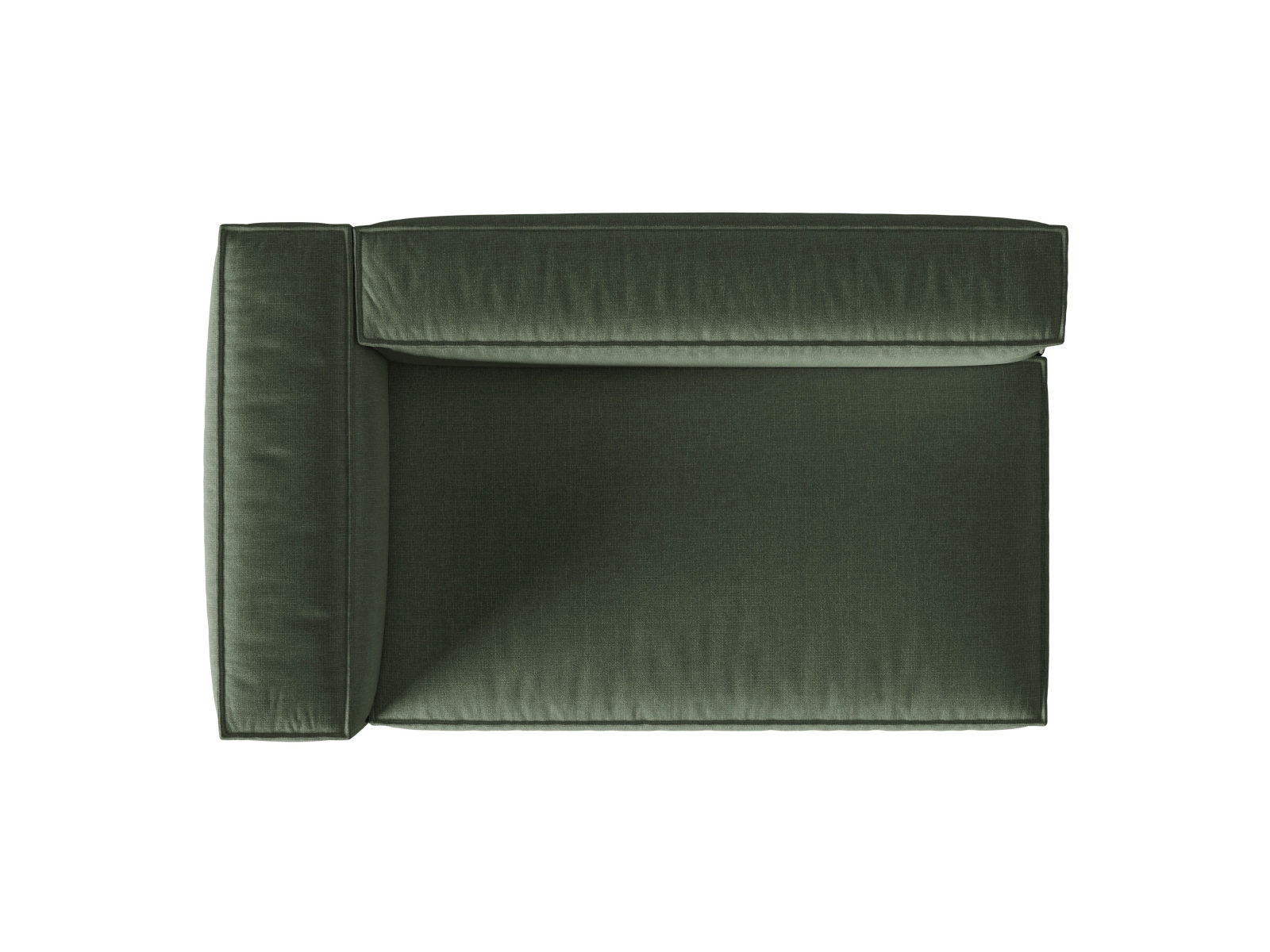 Left Modular Sofa, "Nuria", 3 Seats, 185x110x72