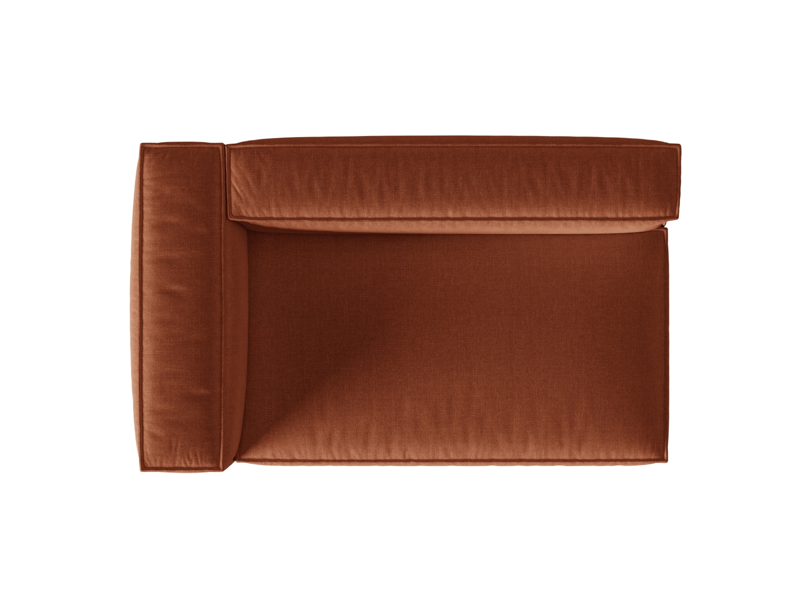 Left Modular Sofa, "Nuria", 3 Seats, 185x110x72