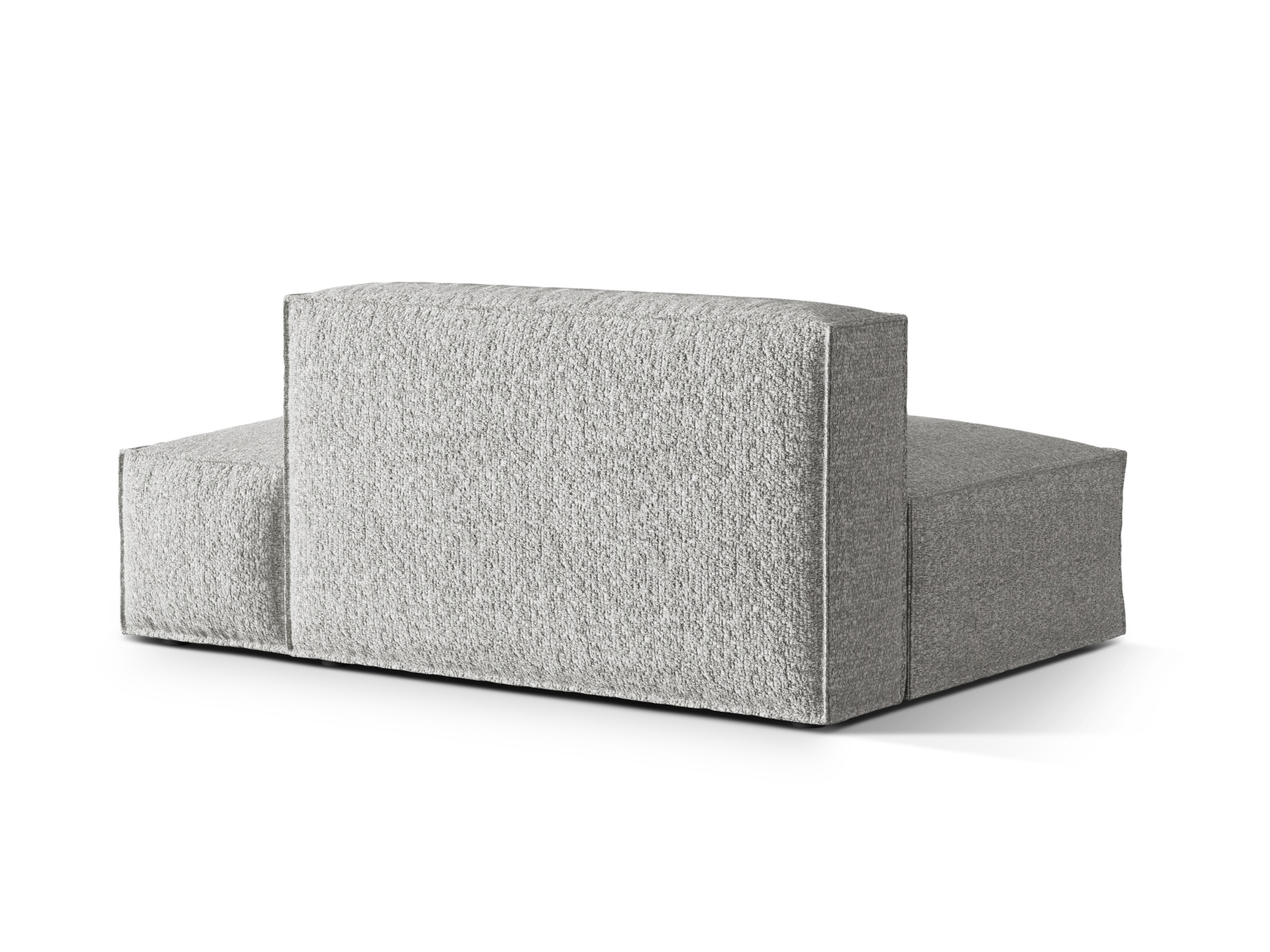 Boucle Right Modular Sofa, "Nuria", 3 Seats, 165x110x72