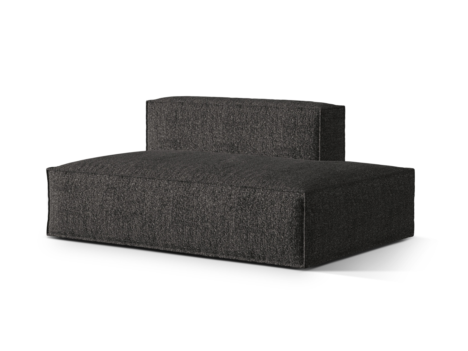 Boucle Right Modular Sofa, "Nuria", 3 Seats, 165x110x72