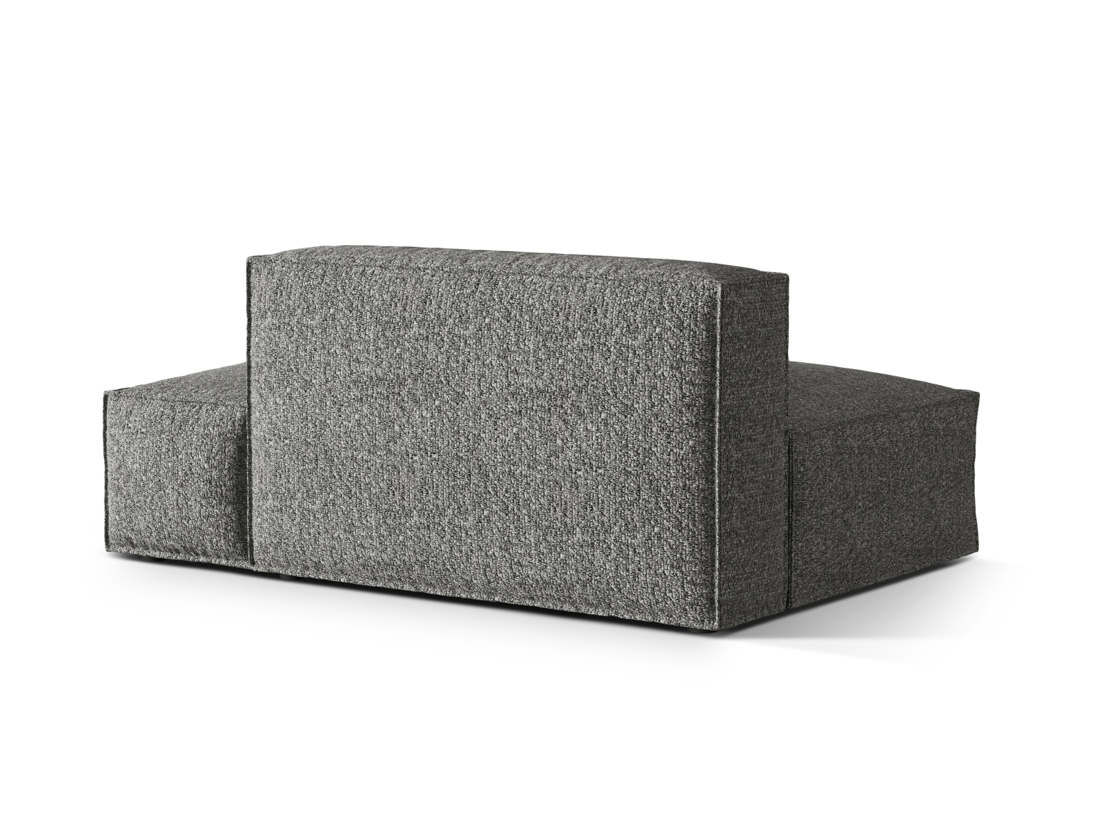 Boucle Right Modular Sofa, "Nuria", 3 Seats, 165x110x72