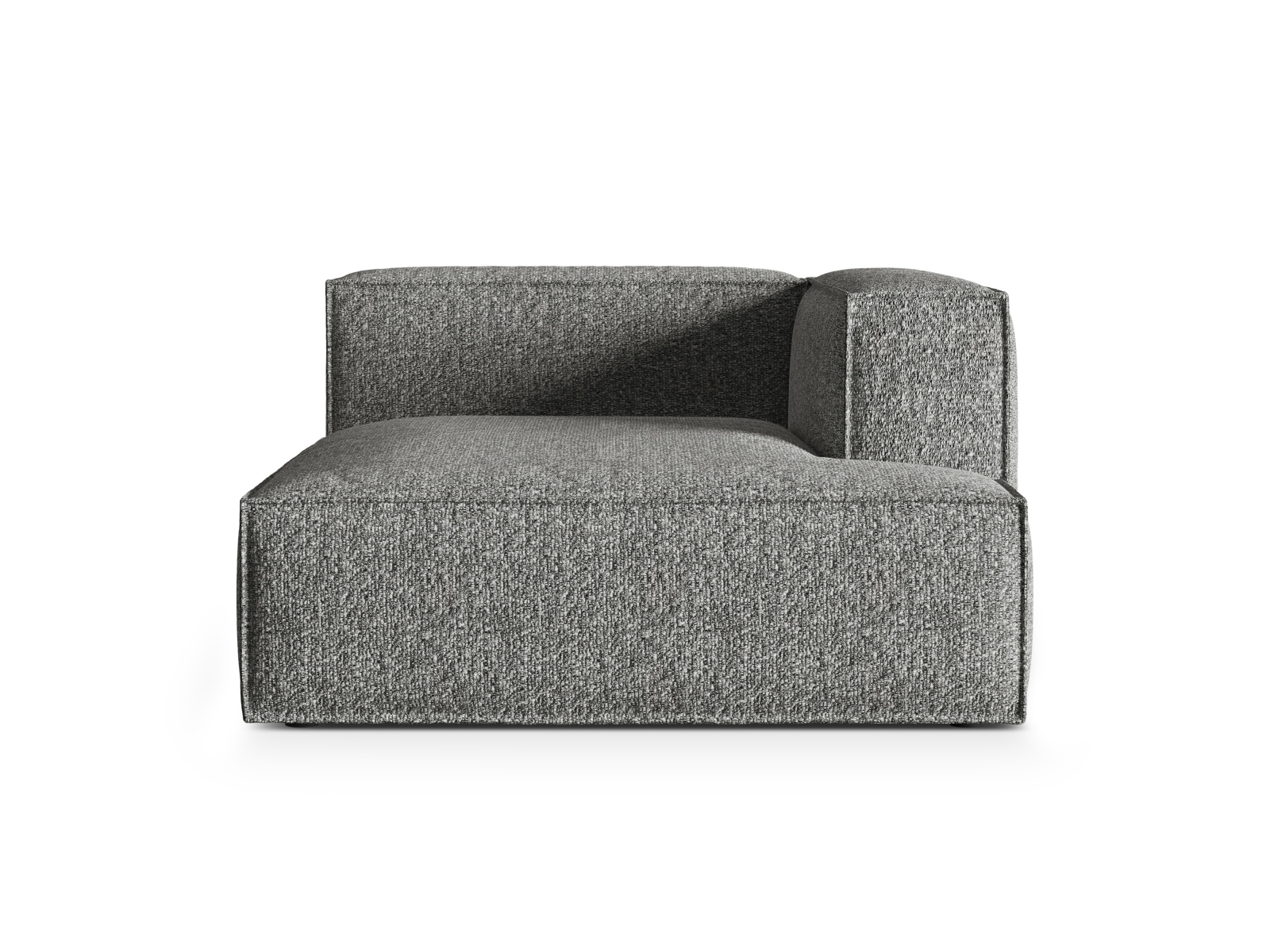 Boucle Chaise Longue Right, "Nuria", 1 Seat, 127x147x72