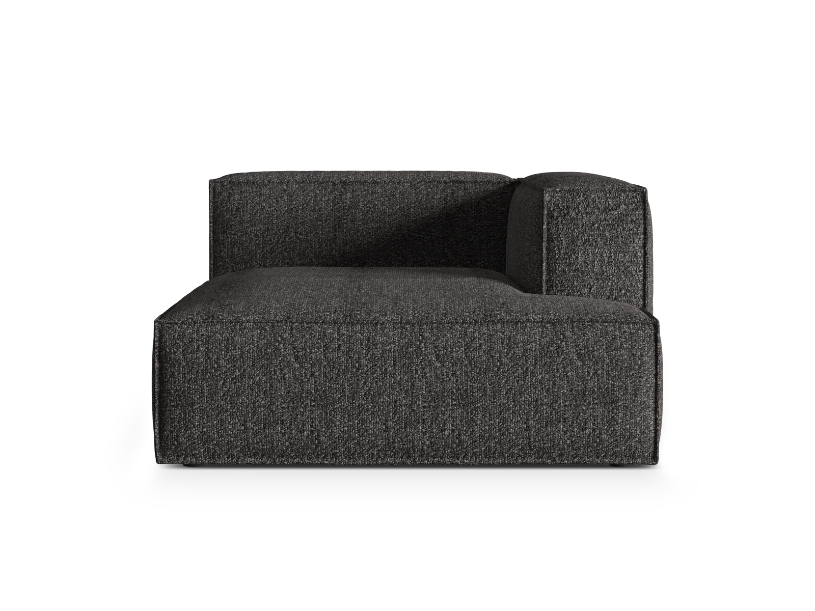 Boucle Chaise Longue Right, "Nuria", 1 Seat, 127x147x72