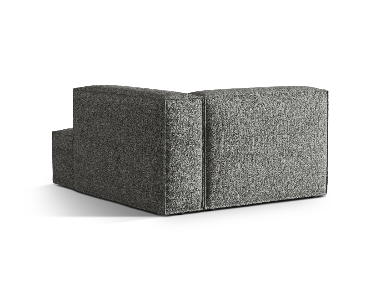 Boucle Chaise Longue Right, "Nuria", 1 Seat, 127x147x72