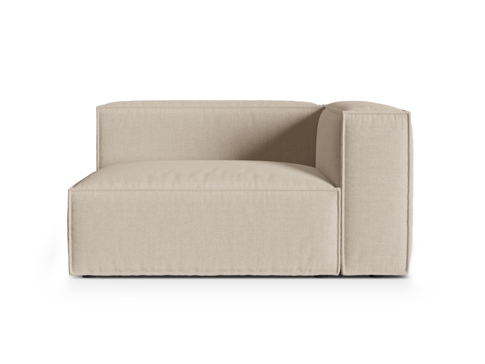Right Modular Sofa, "Nuria", 2 Seats, 145x110x72