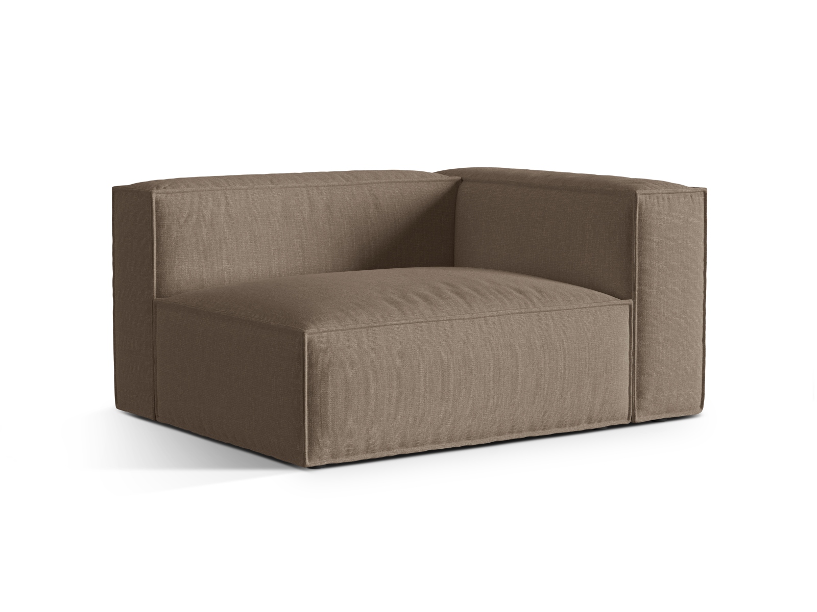 Right Modular Sofa, "Nuria", 2 Seats, 145x110x72