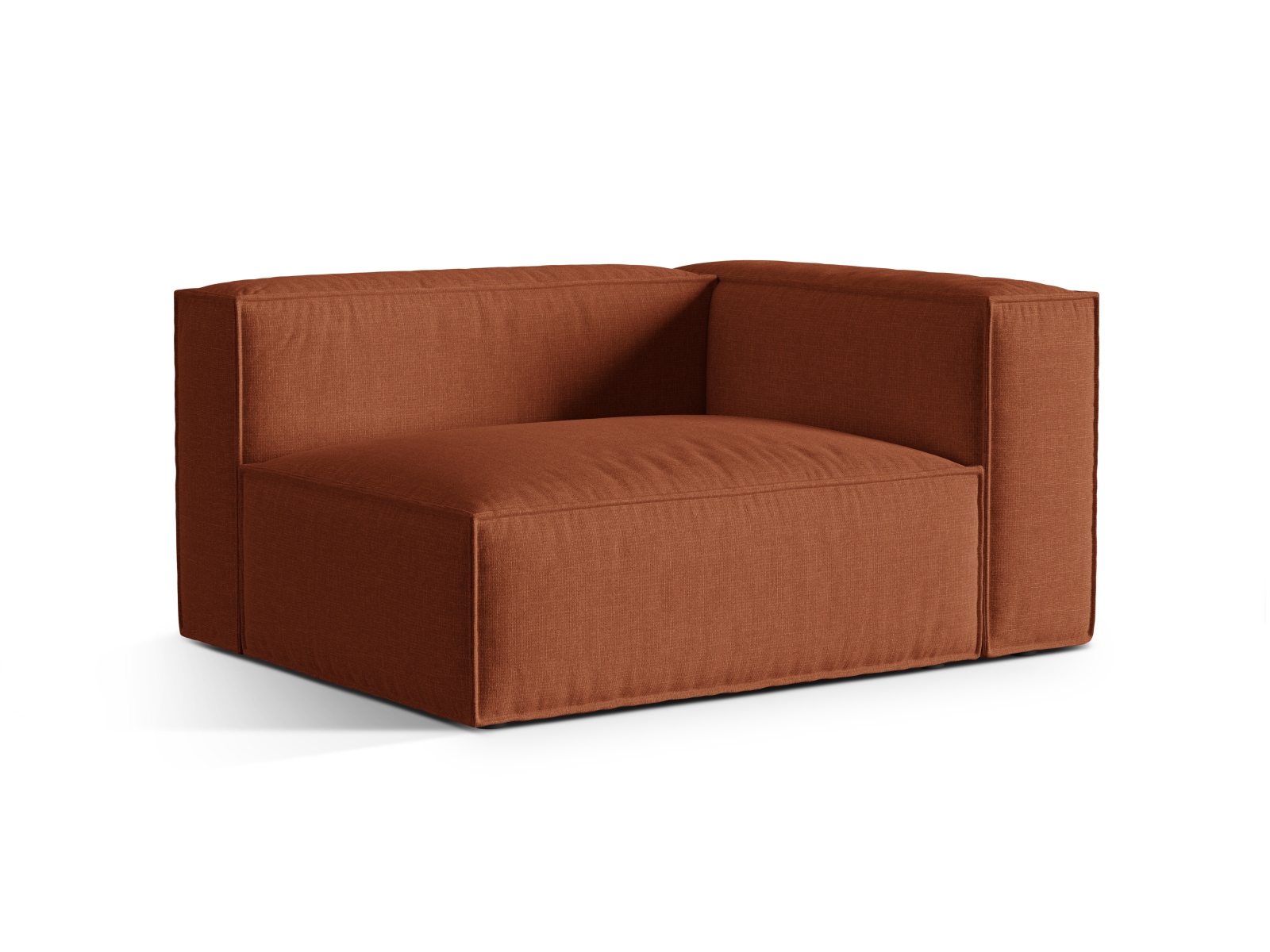 Right Modular Sofa, "Nuria", 2 Seats, 145x110x72
