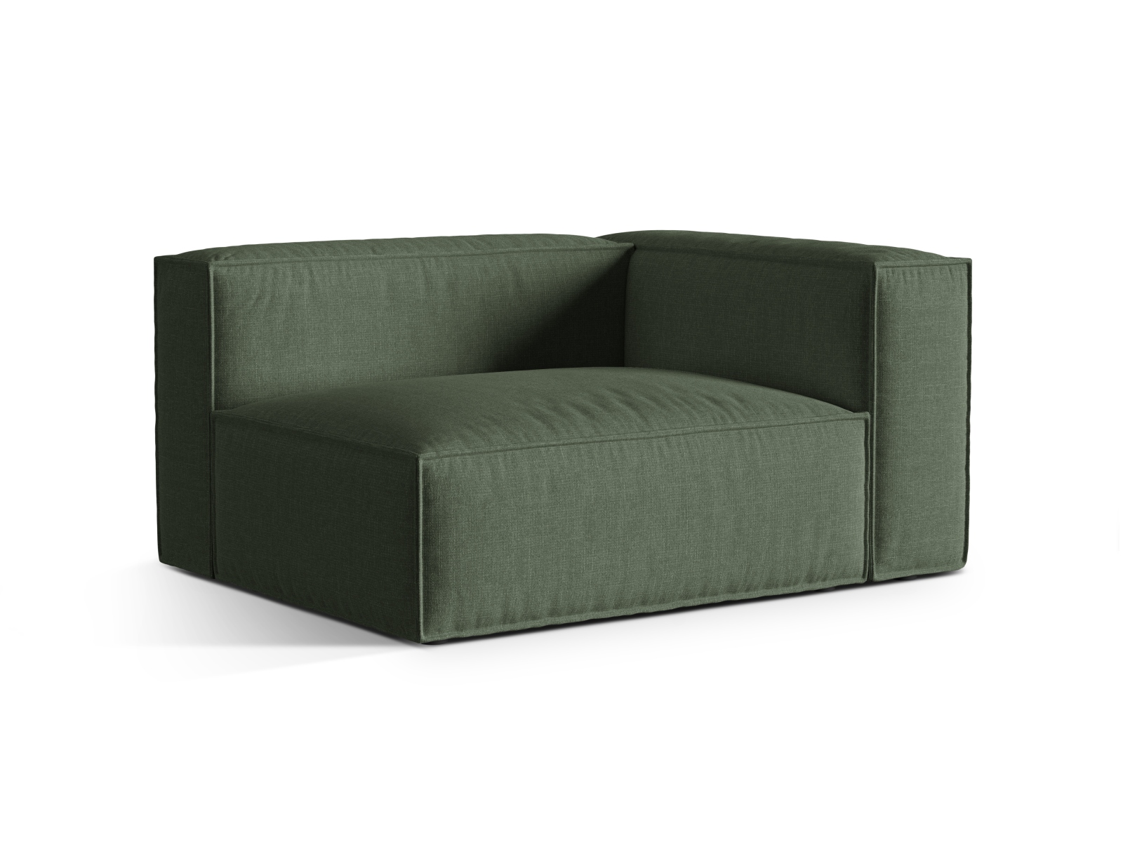 Right Modular Sofa, "Nuria", 2 Seats, 145x110x72