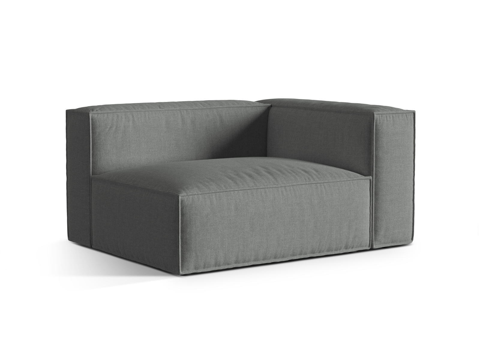 Right Modular Sofa, "Nuria", 2 Seats, 145x110x72
