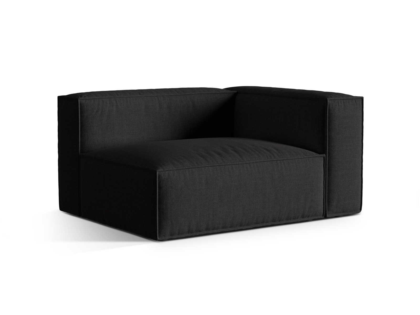 Right Modular Sofa, "Nuria", 2 Seats, 145x110x72
