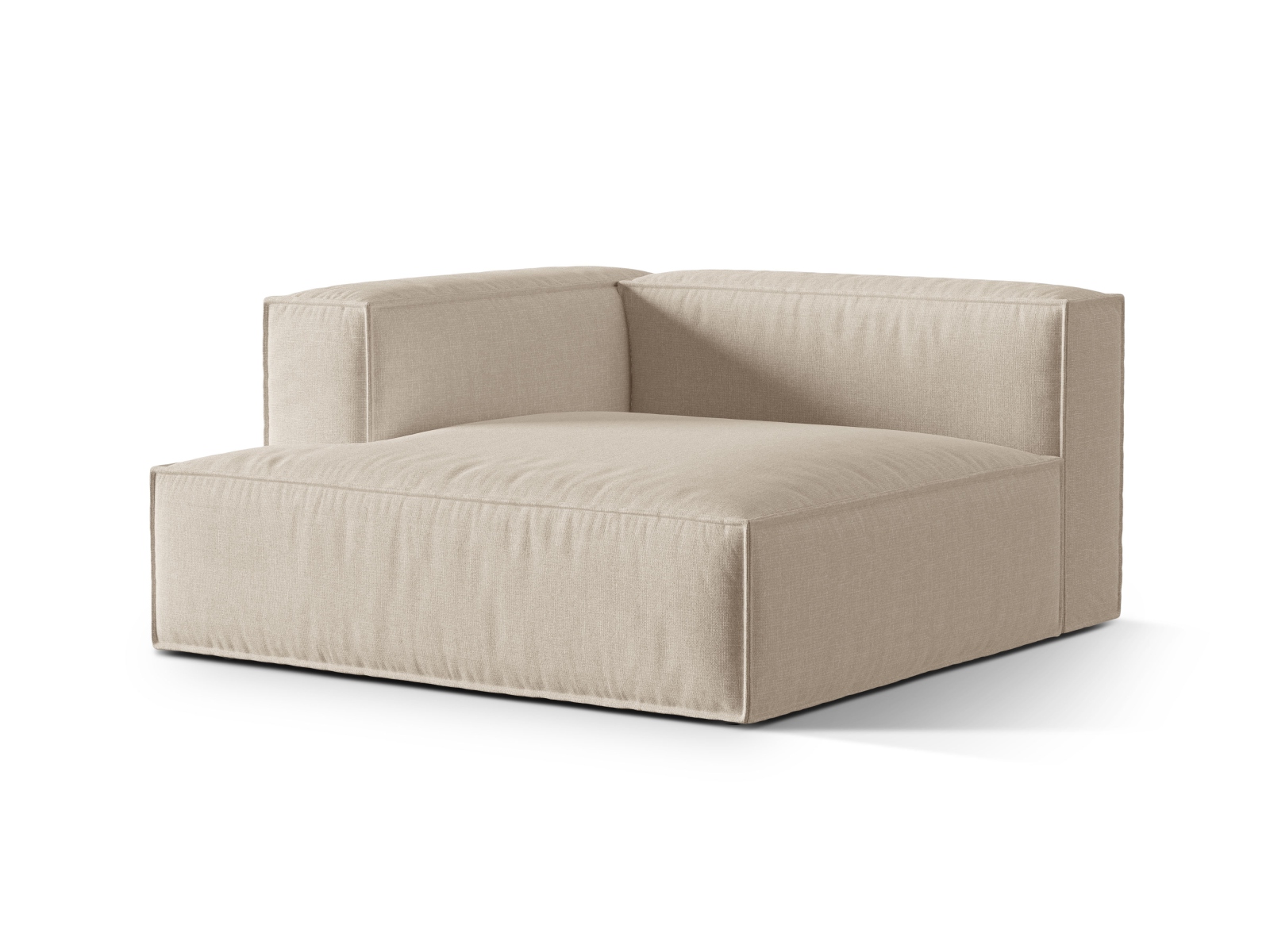 Chaise Longue Left, "Nuria", 1 Seat, 147x147x72