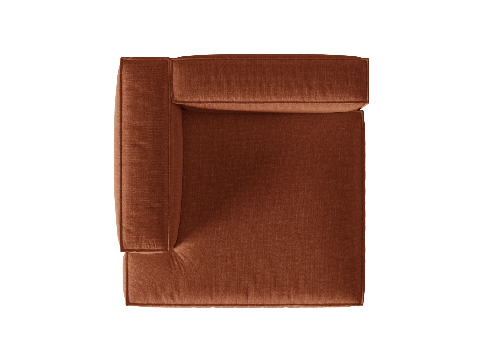 Chaise Longue Left, "Nuria", 1 Seat, 147x147x72
