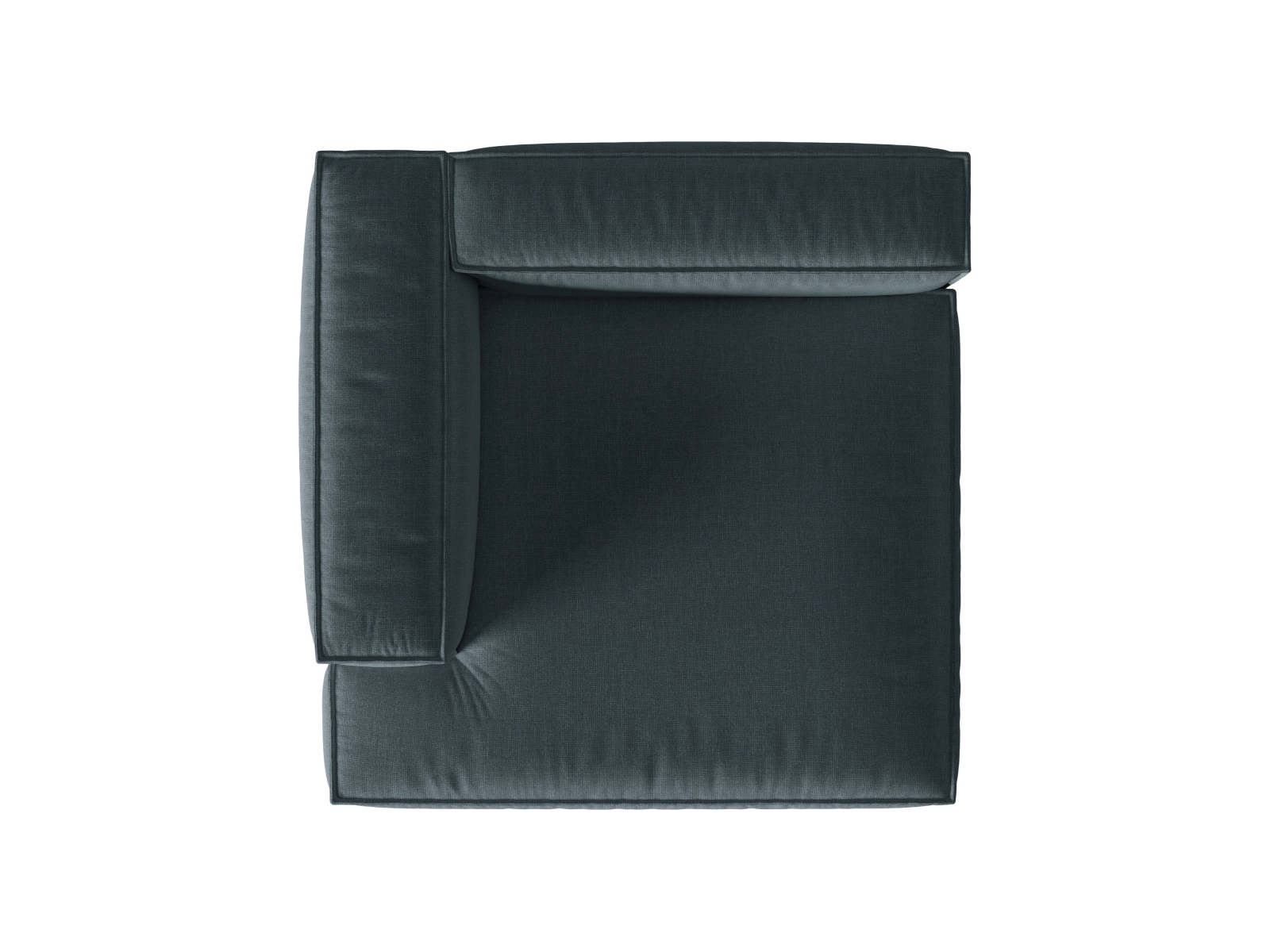Chaise Longue Left, "Nuria", 1 Seat, 147x147x72