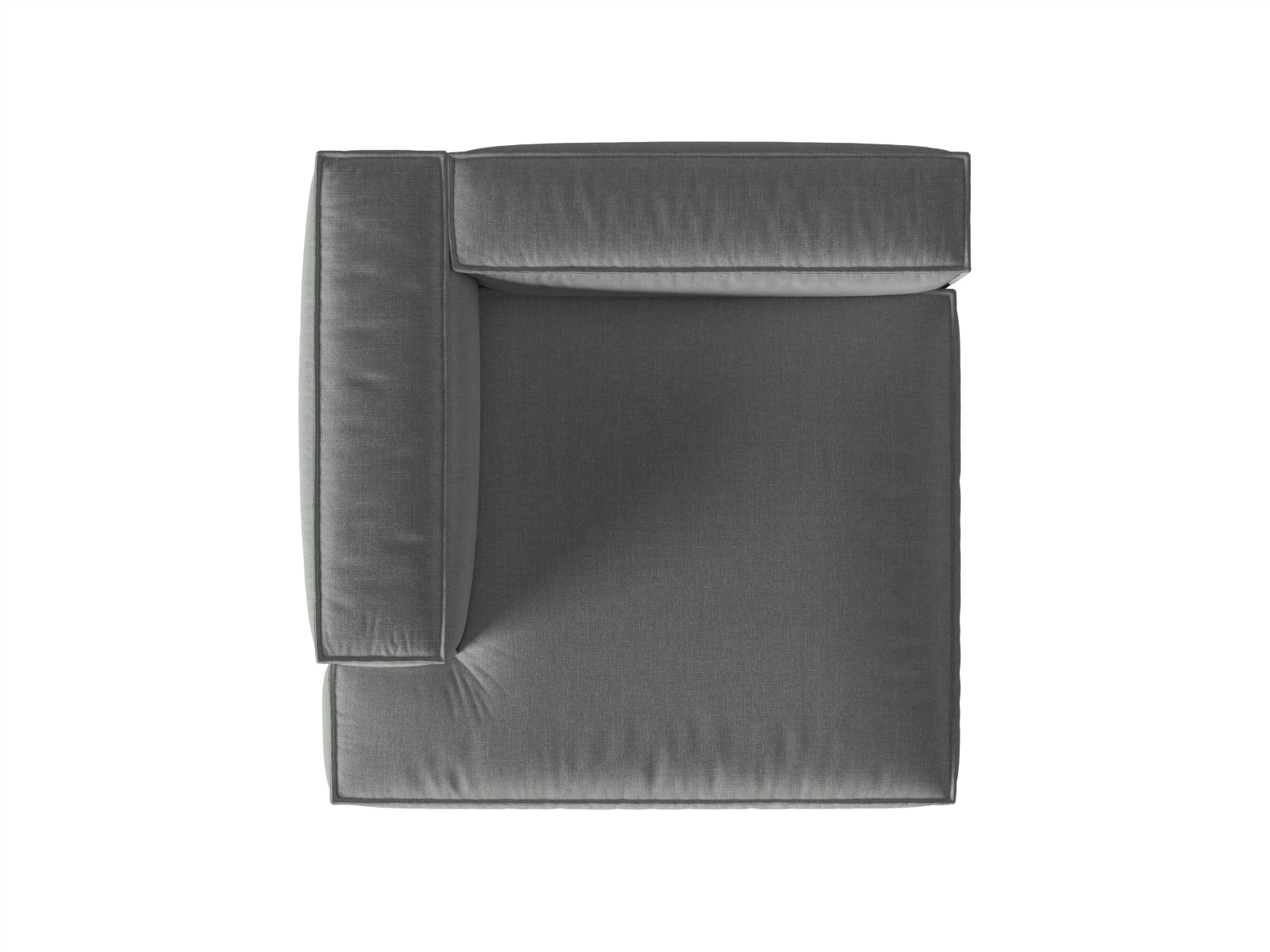 Chaise Longue Left, "Nuria", 1 Seat, 147x147x72