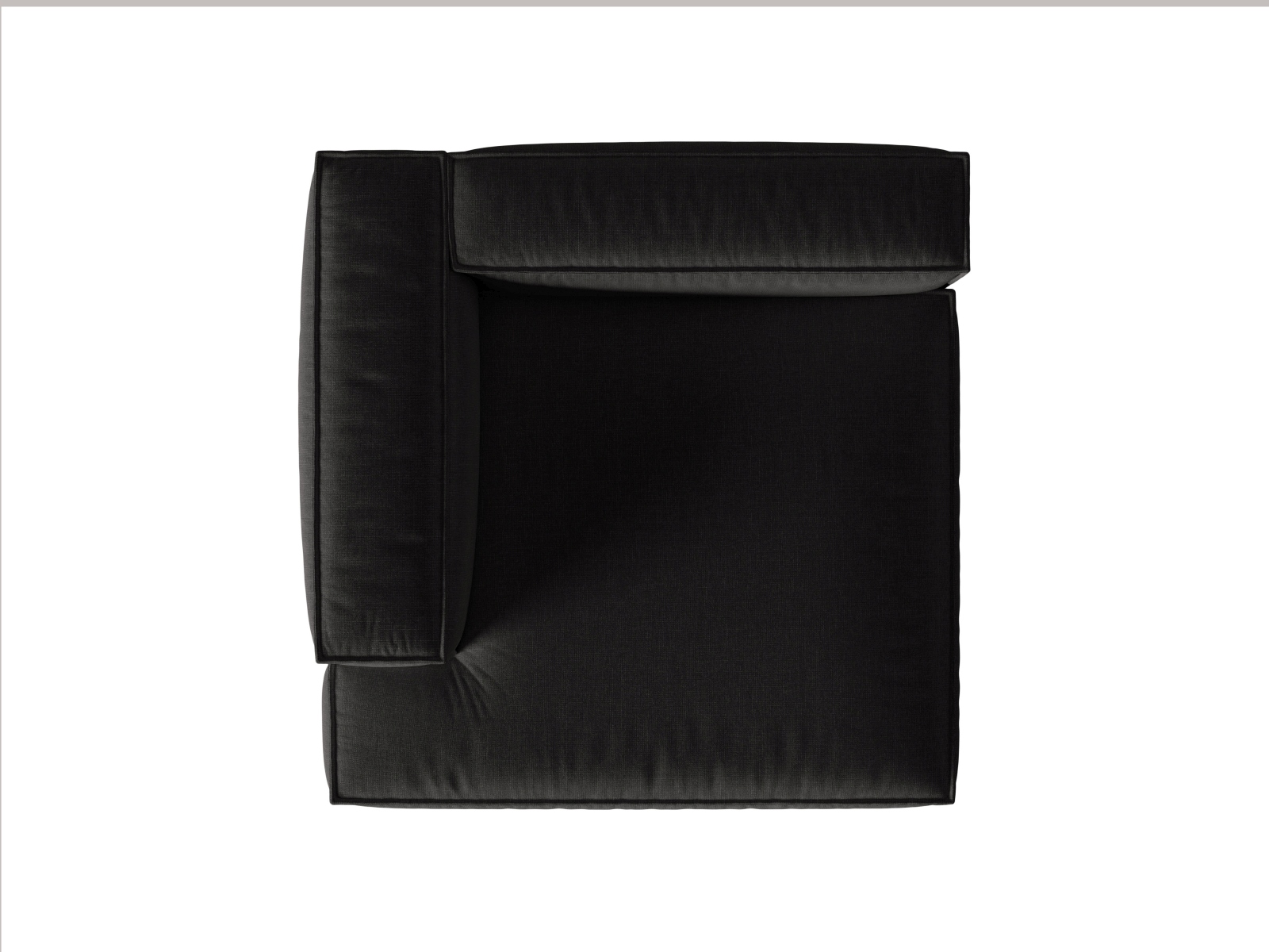Chaise Longue Left, "Nuria", 1 Seat, 147x147x72