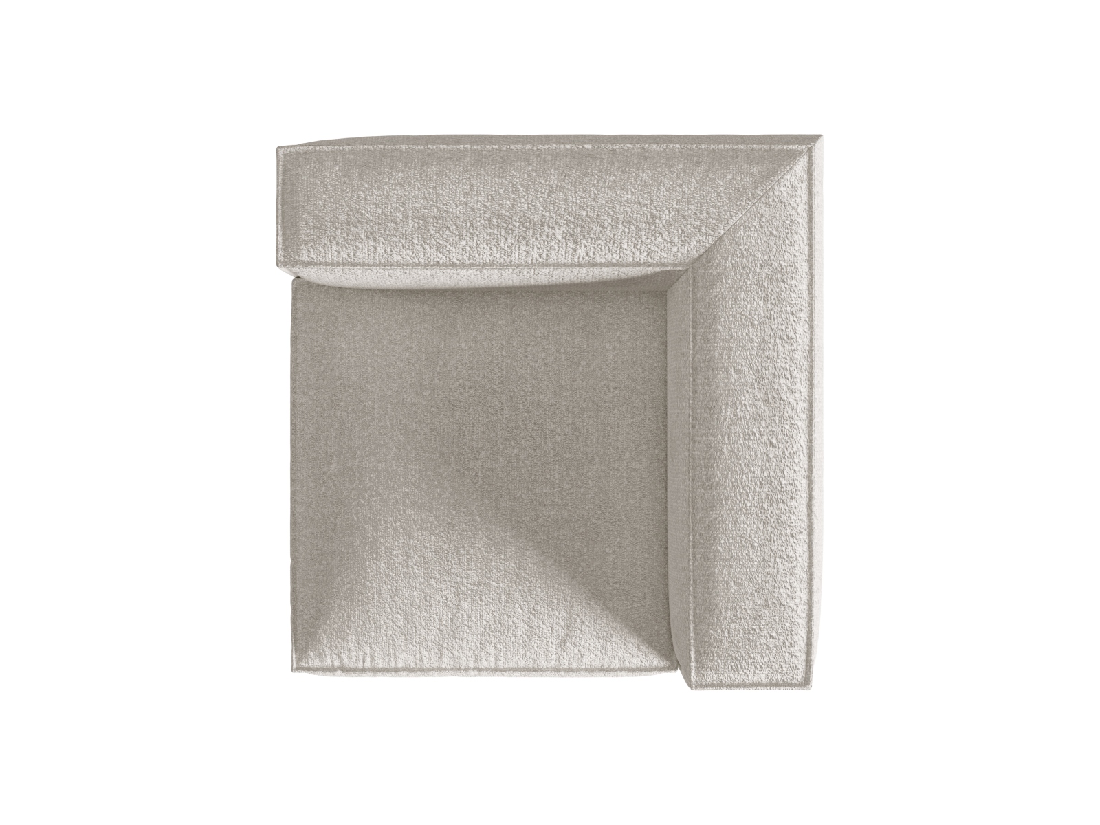 Corner Modul, "Nuria", 1 Seat, 110x110x72