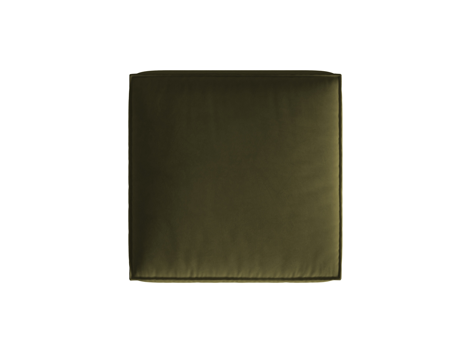 Velvet Pouf, "Nuria", 1 Seat, 85x85x45