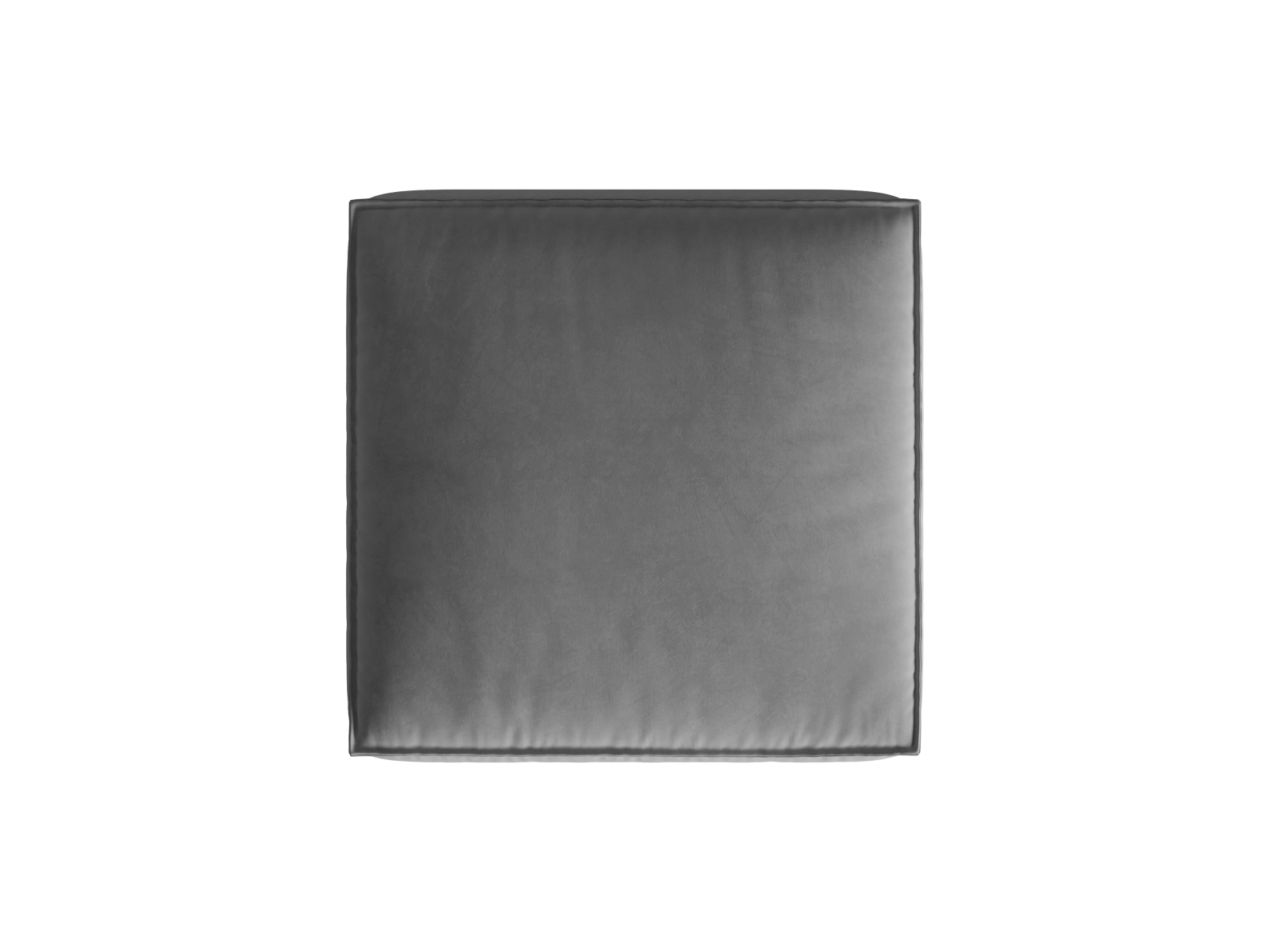 Velvet Pouf, "Nuria", 1 Seat, 85x85x45