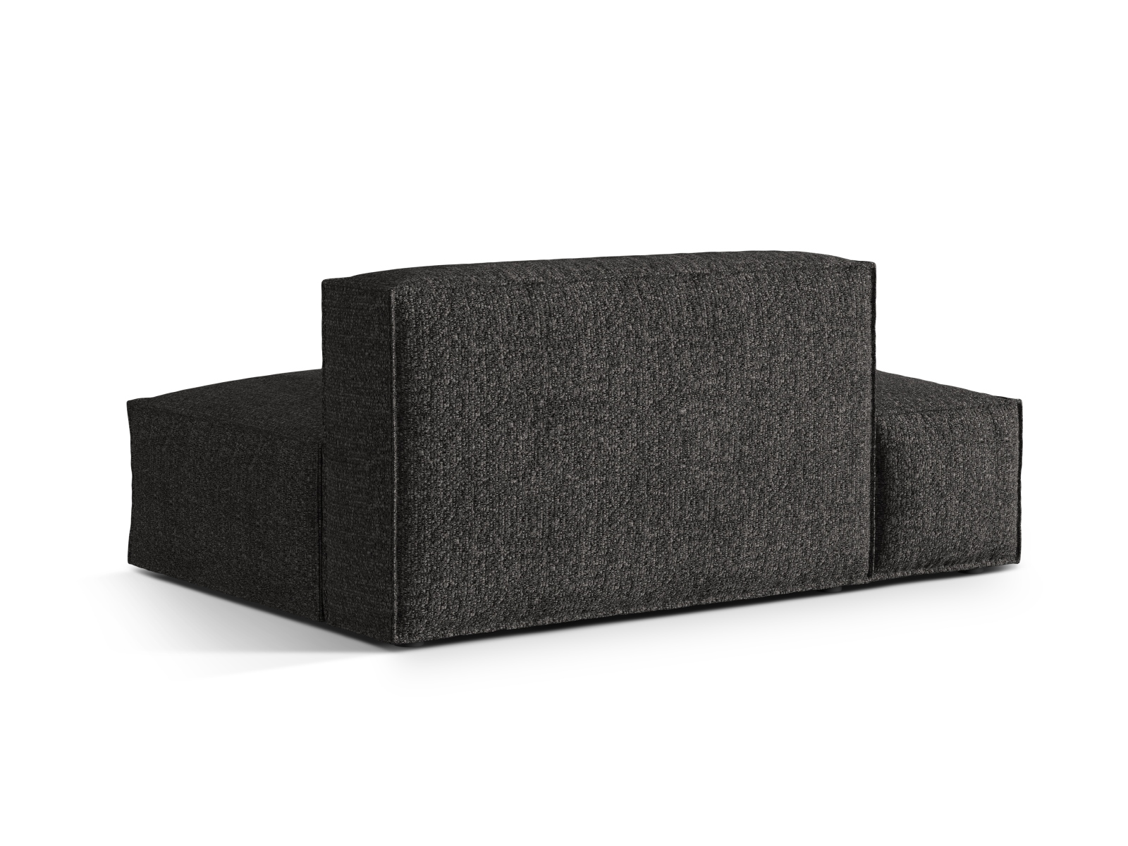 Boucle Left Modular Sofa, "Nuria", 3 Seats, 165x110x72