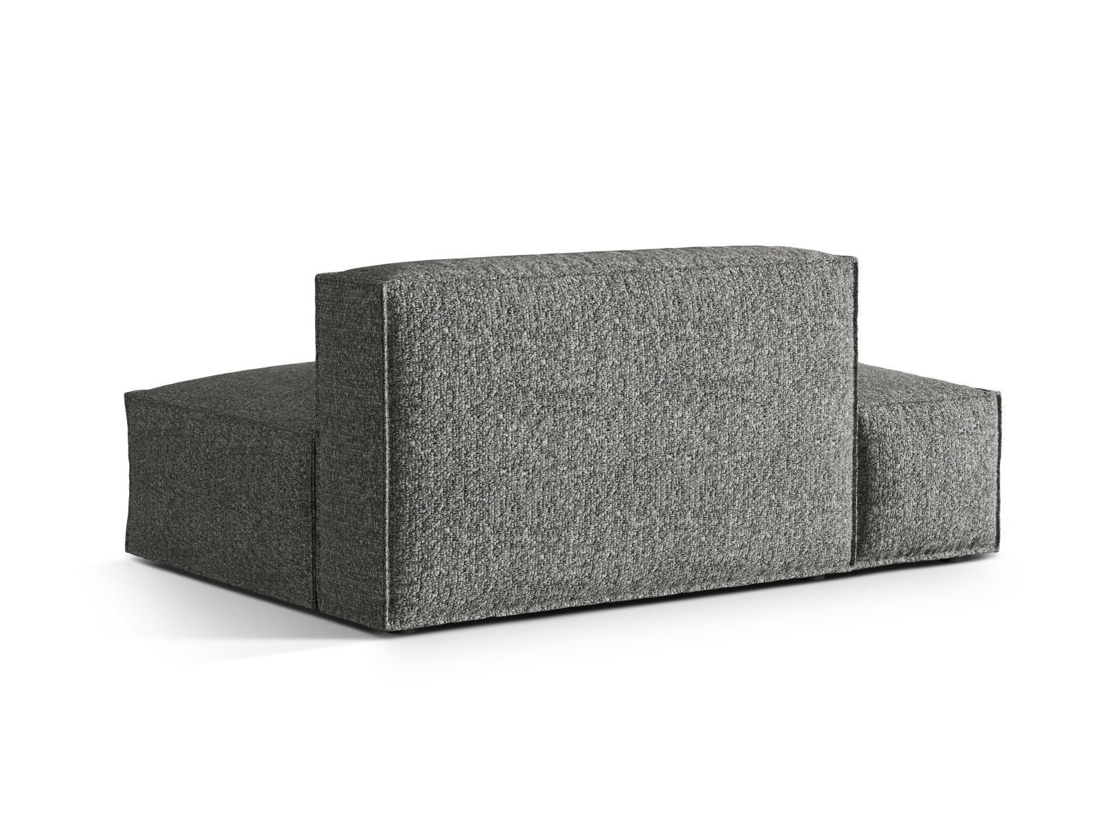 Boucle Left Modular Sofa, "Nuria", 3 Seats, 165x110x72