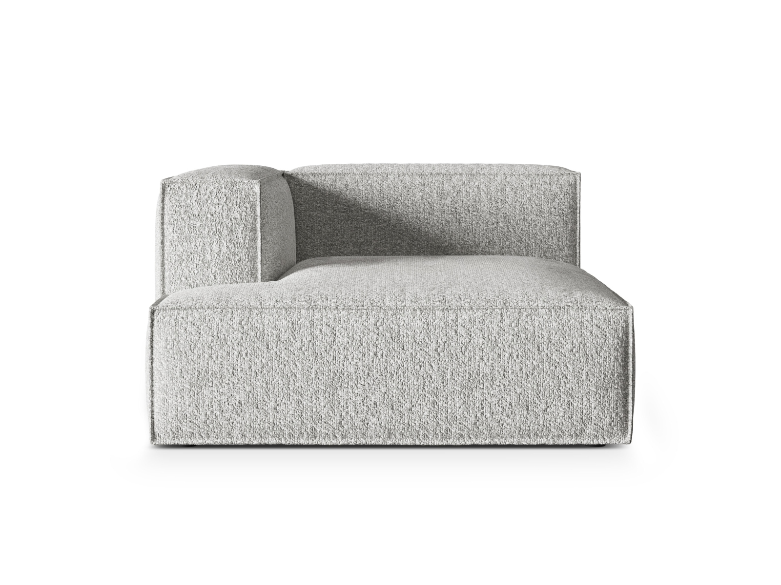 Boucle Chaise Longue Left, "Nuria", 1 Seat, 127x147x72