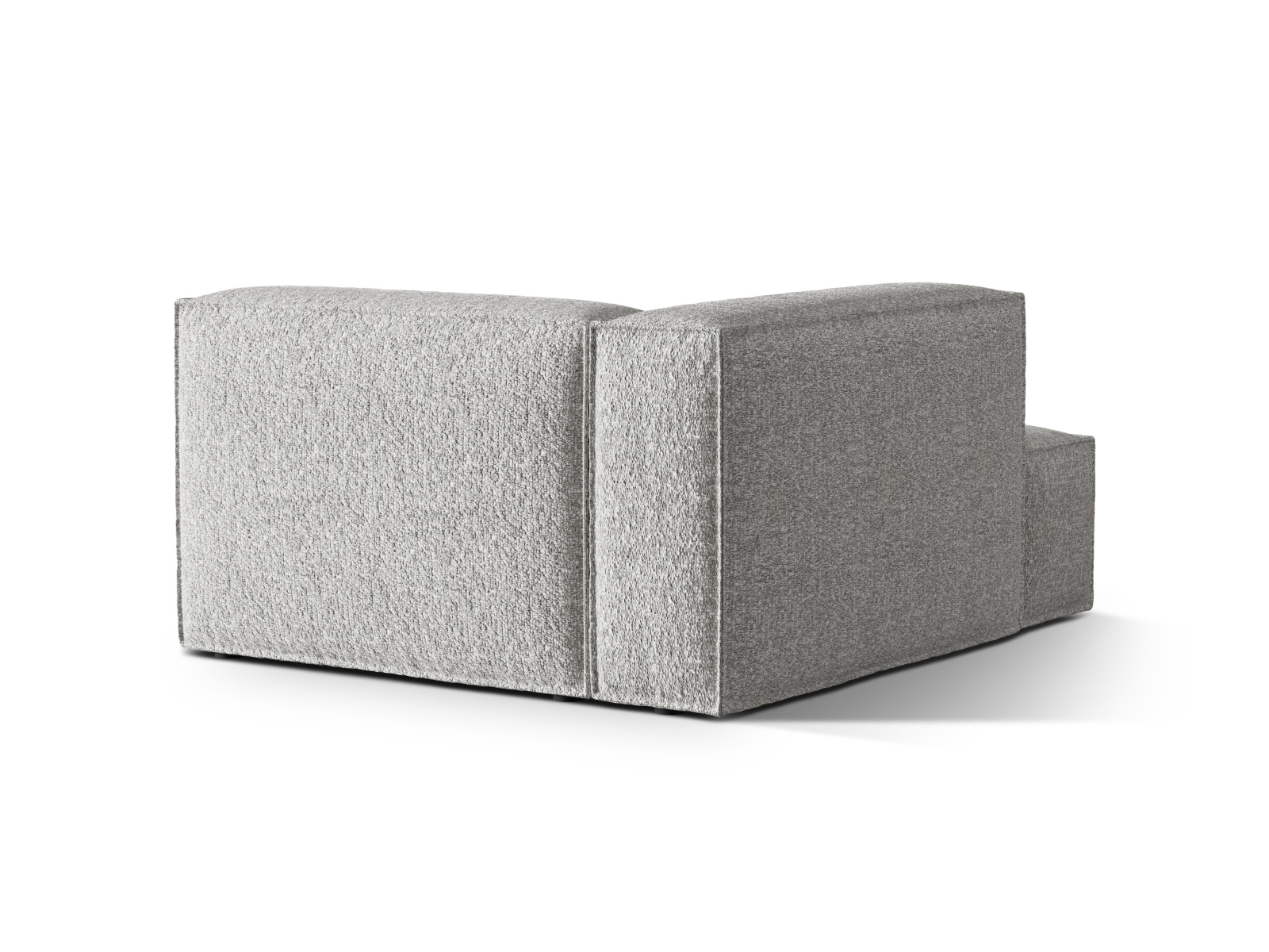 Boucle Chaise Longue Left, "Nuria", 1 Seat, 127x147x72