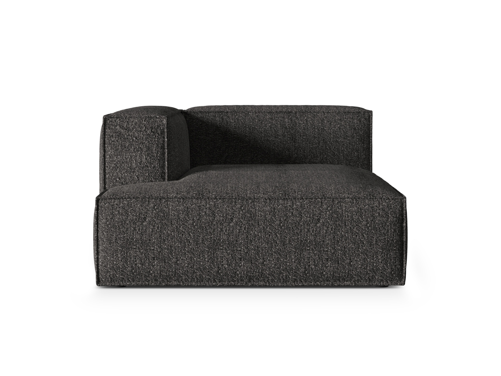Boucle Chaise Longue Left, "Nuria", 1 Seat, 127x147x72