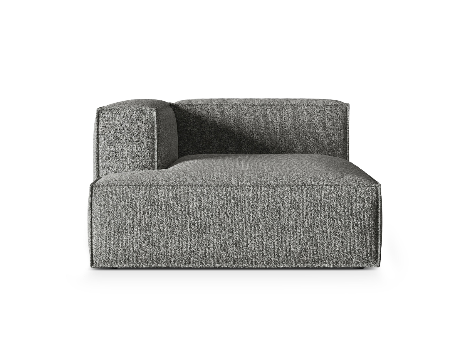 Boucle Chaise Longue Left, "Nuria", 1 Seat, 127x147x72
