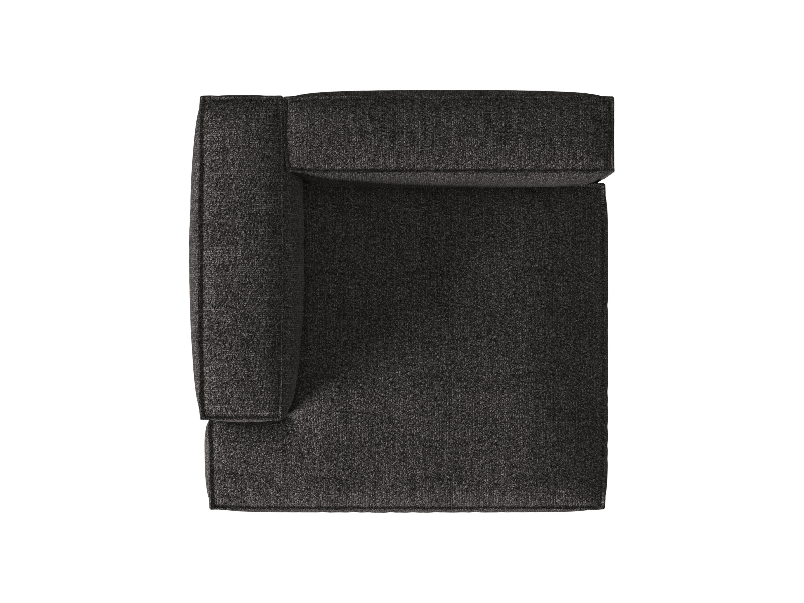 Boucle Chaise Longue Left, "Nuria", 1 Seat, 127x147x72