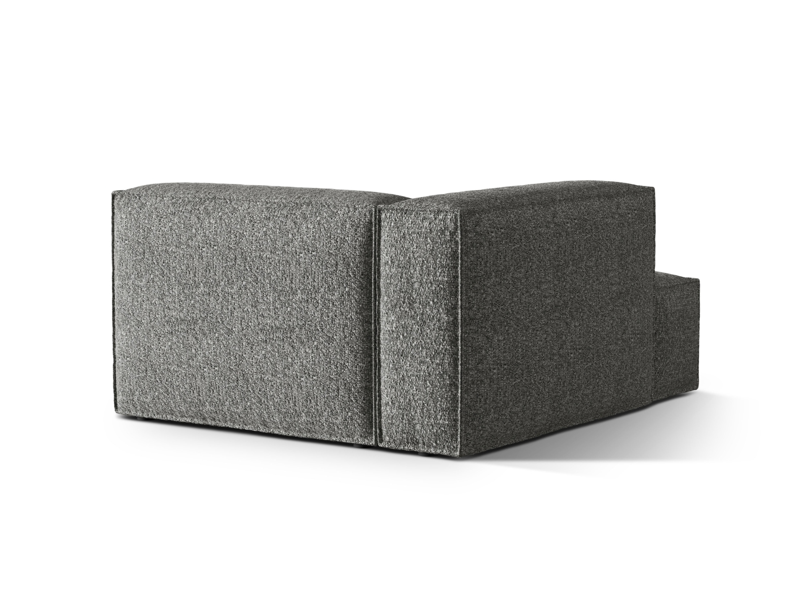 Boucle Chaise Longue Left, "Nuria", 1 Seat, 127x147x72