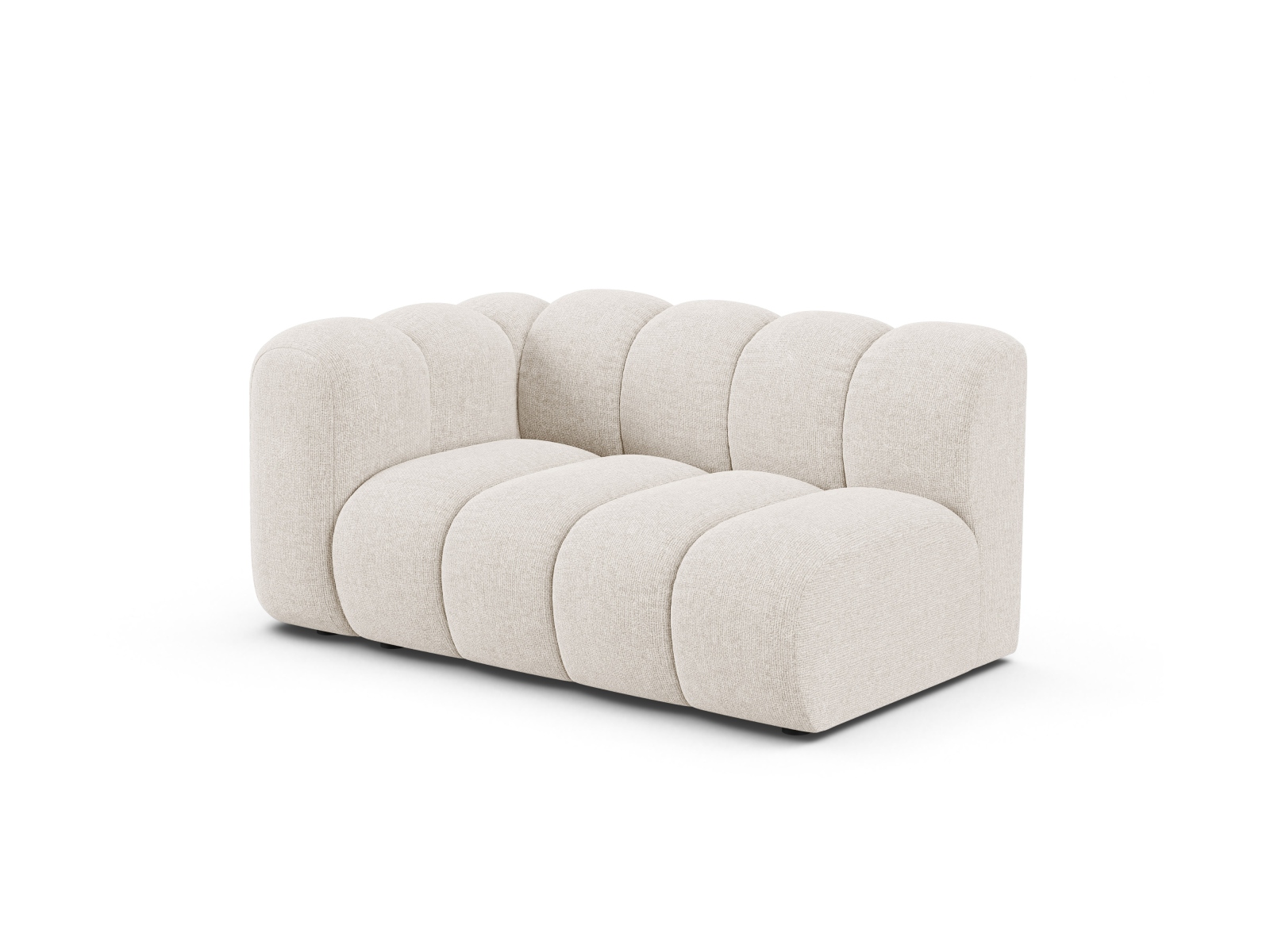 Left Modular Sofa, "Lupine", 2 Seats, 145x95x70