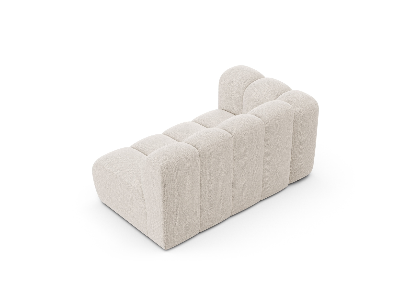 Left Modular Sofa, "Lupine", 2 Seats, 145x95x70