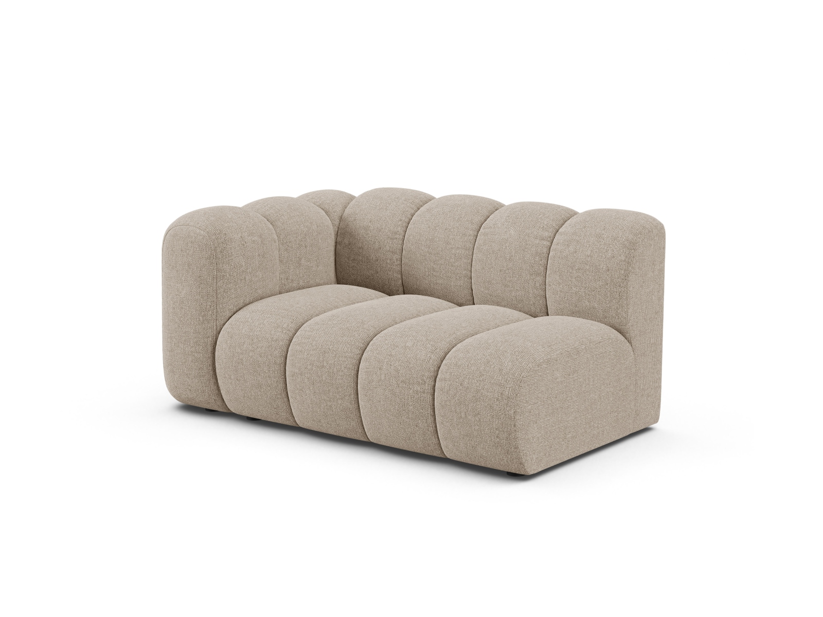 Left Modular Sofa, "Lupine", 2 Seats, 145x95x70
