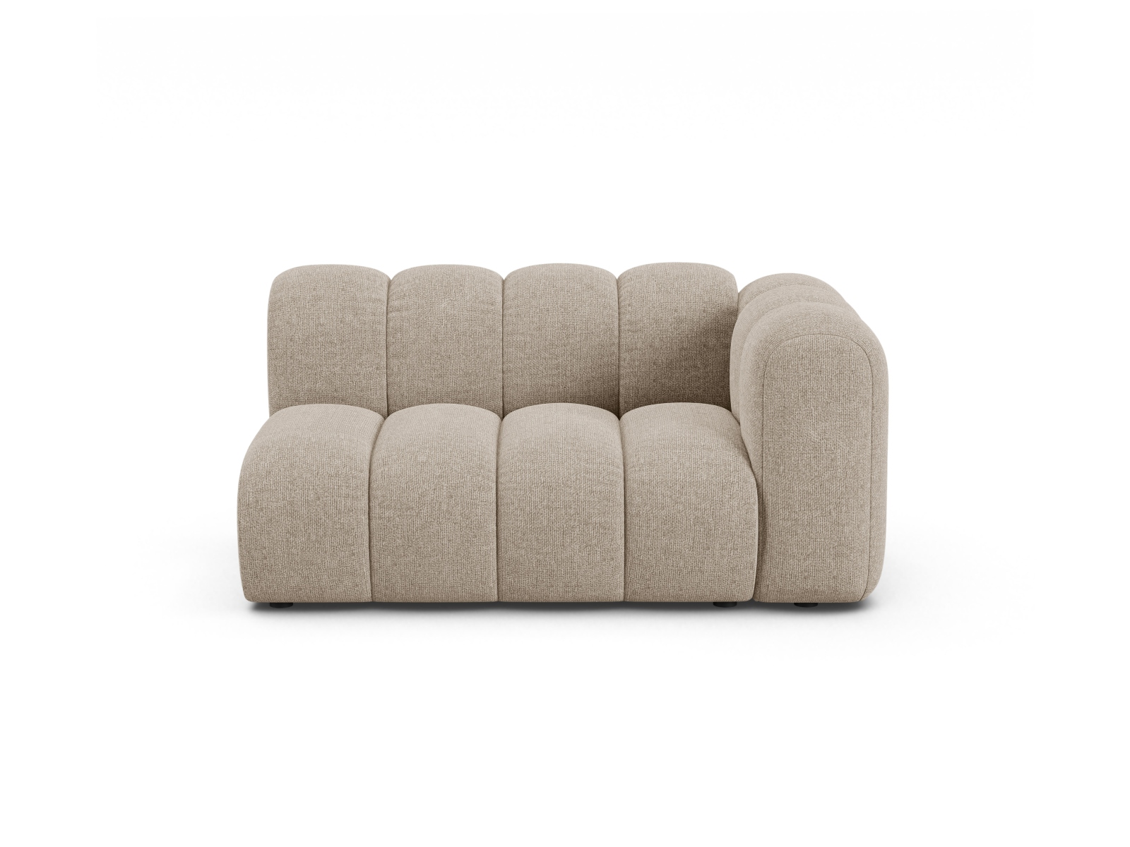 Right Modular Sofa, "Lupine", 2 Seats, 145x95x70