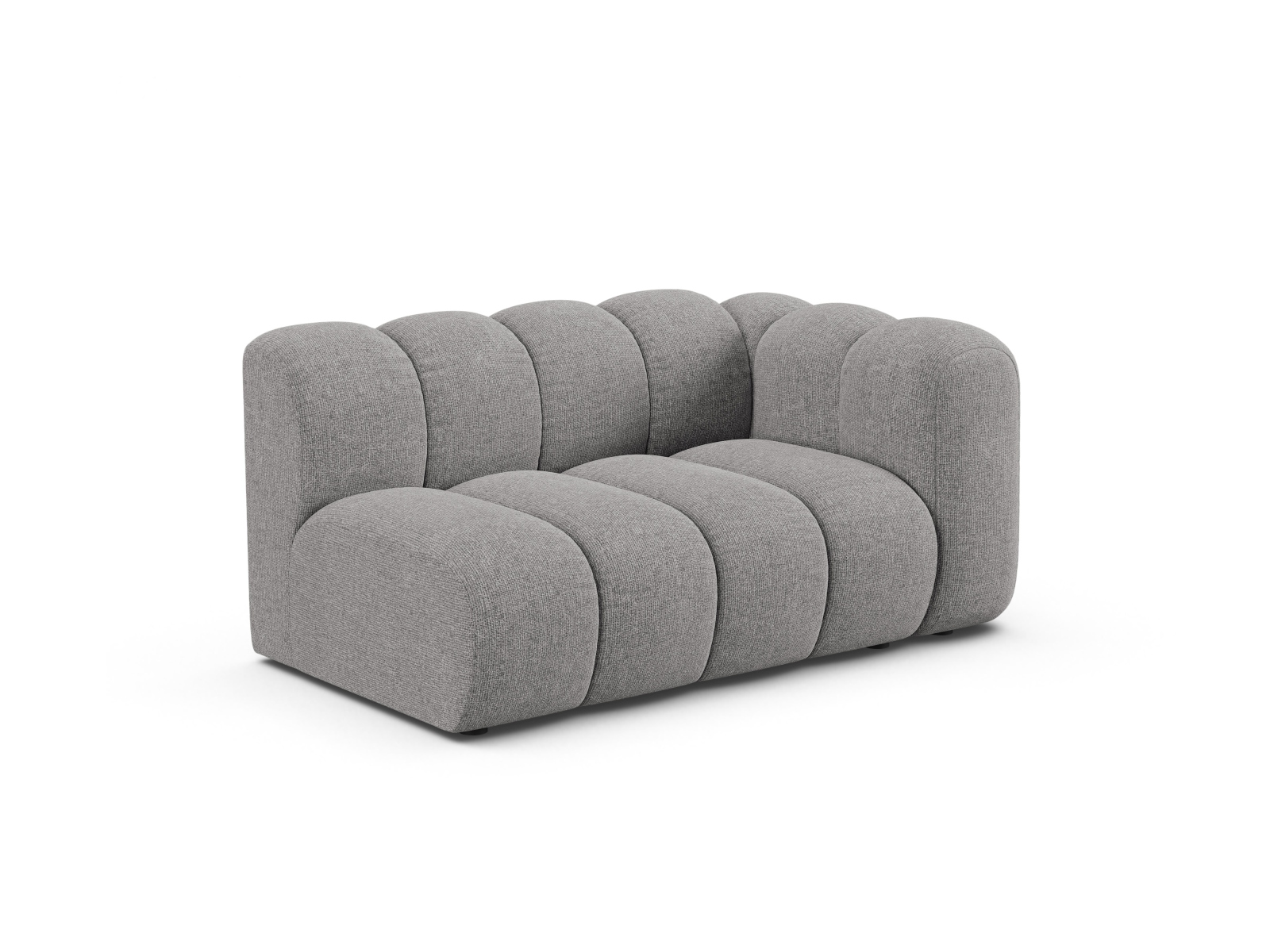 Right Modular Sofa, "Lupine", 2 Seats, 145x95x70