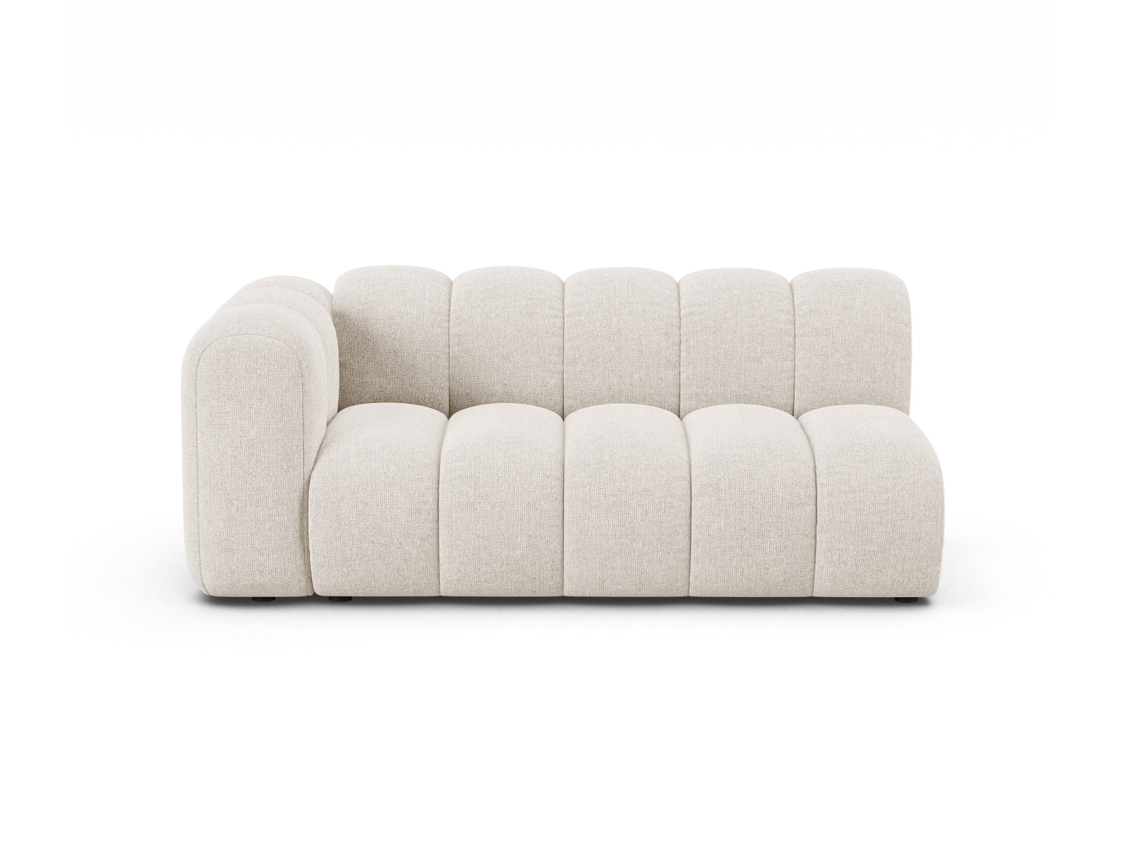 Left Modular Sofa, "Lupine", 3 Seats, 175x95x70