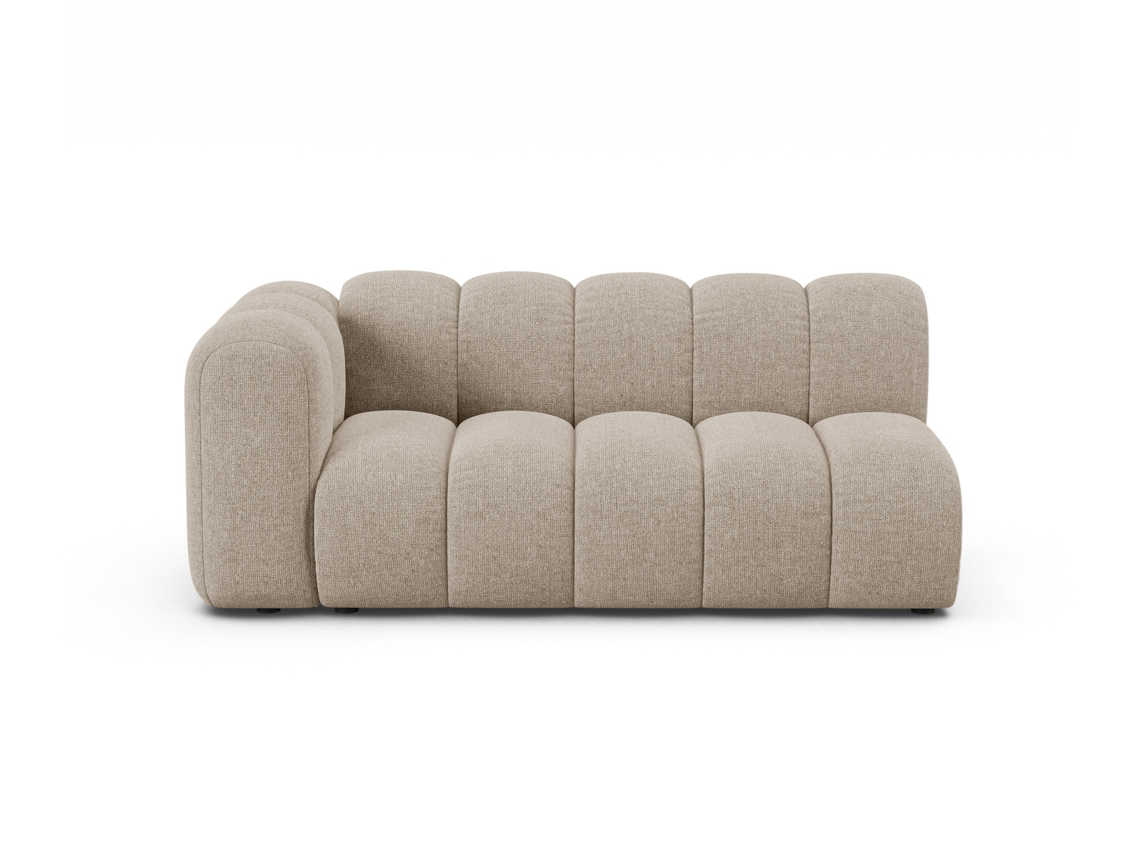 Left Modular Sofa, "Lupine", 3 Seats, 175x95x70