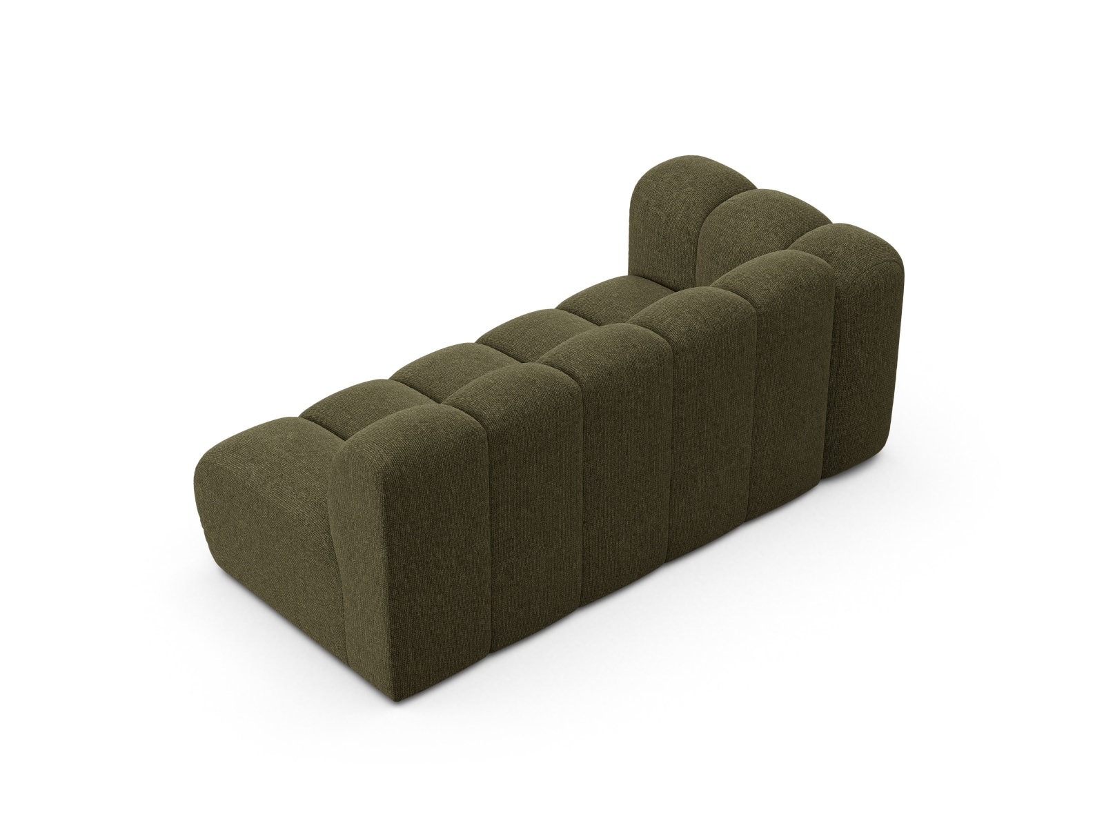 Left Modular Sofa, "Lupine", 3 Seats, 175x95x70