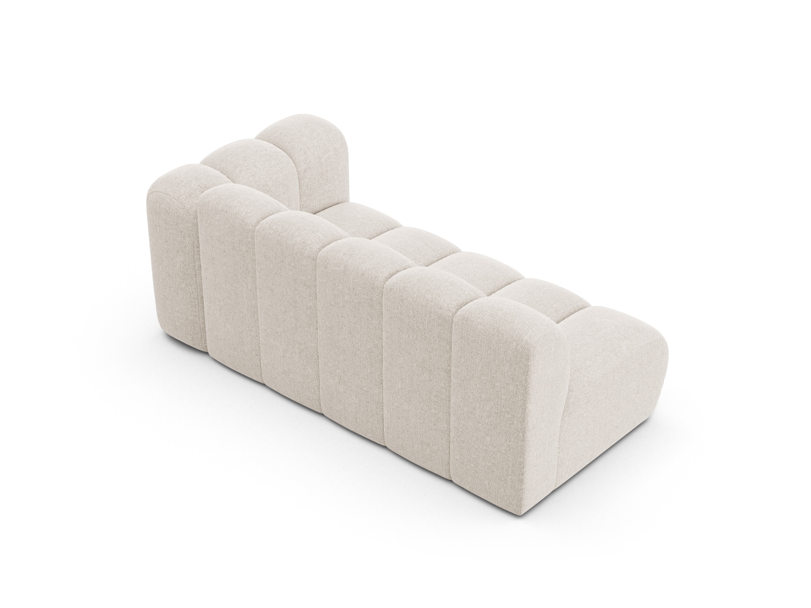 Right Modular Sofa, "Lupine", 3 Seats, 175x95x70