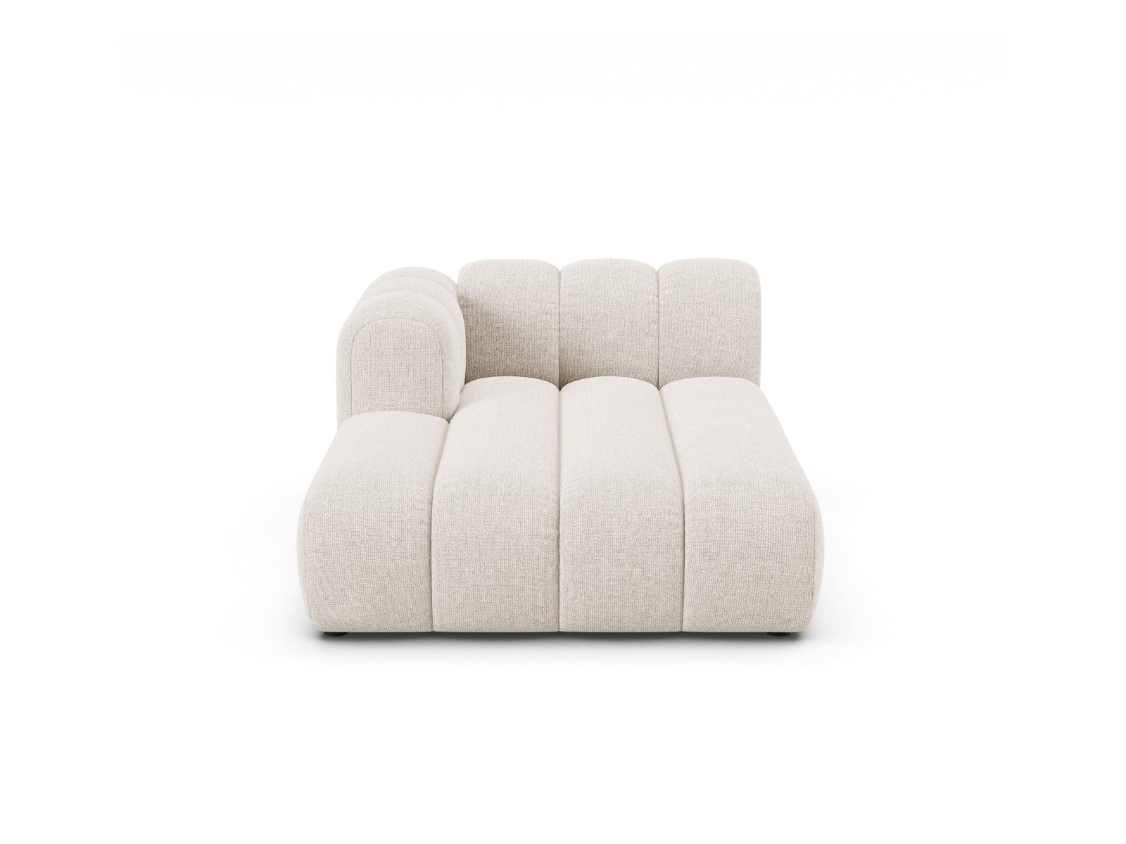 Chaise Longue Left, "Lupine", 2 Seats, 117x177x70