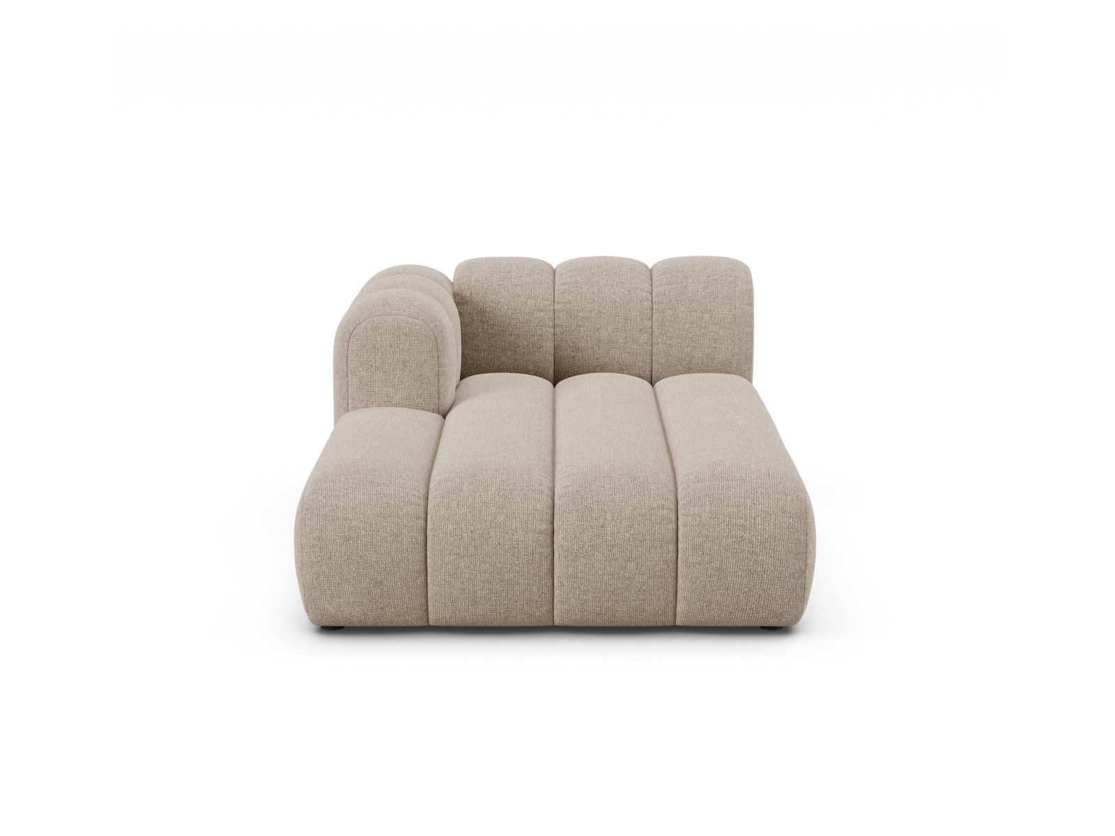 Chaise Longue Left, "Lupine", 2 Seats, 117x177x70