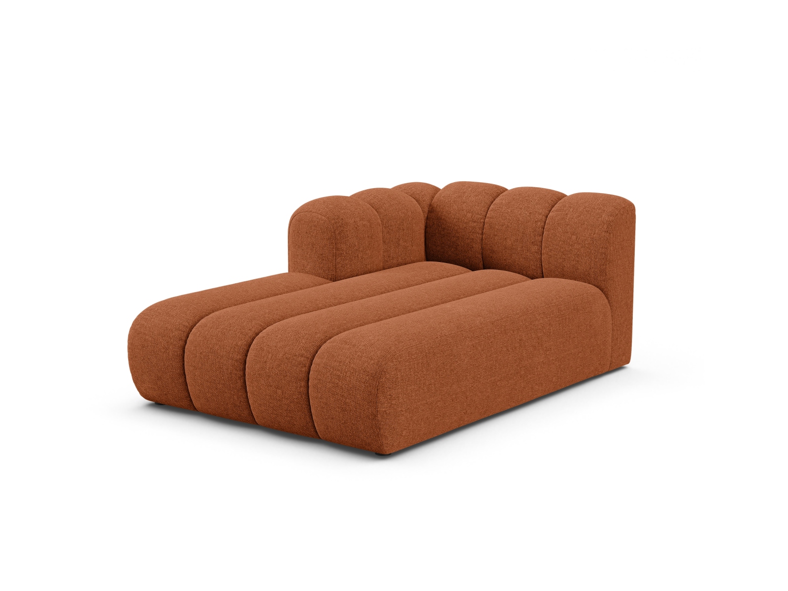 Chaise Longue Left, "Lupine", 2 Seats, 117x177x70