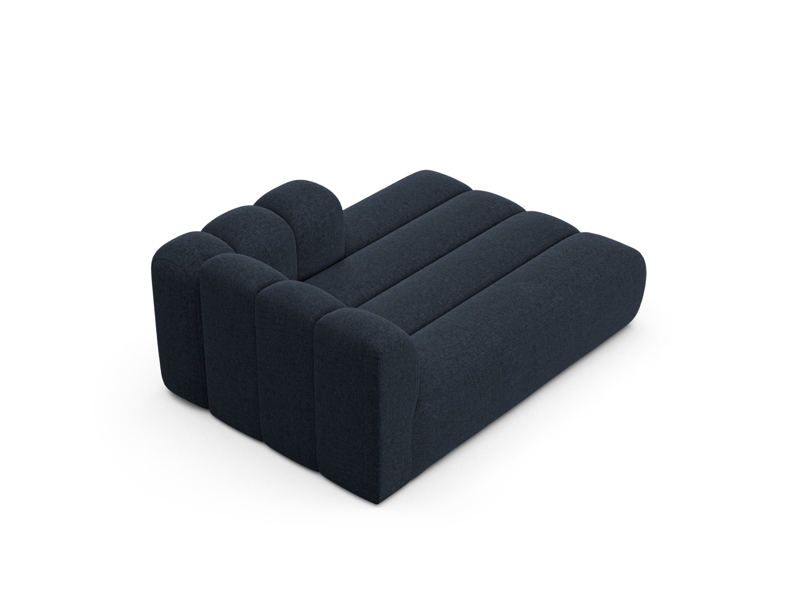 Chaise Longue Right, "Lupine", 2 Seats, 117x177x70