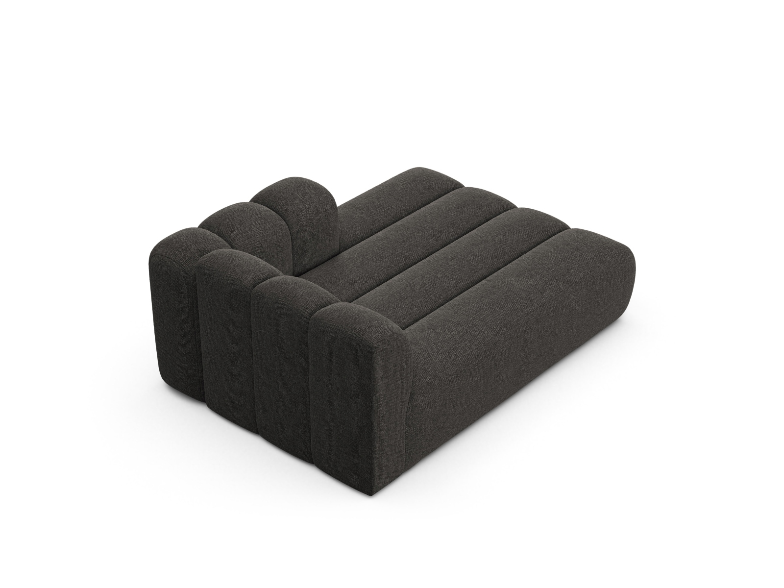 Chaise Longue Right, "Lupine", 2 Seats, 117x177x70