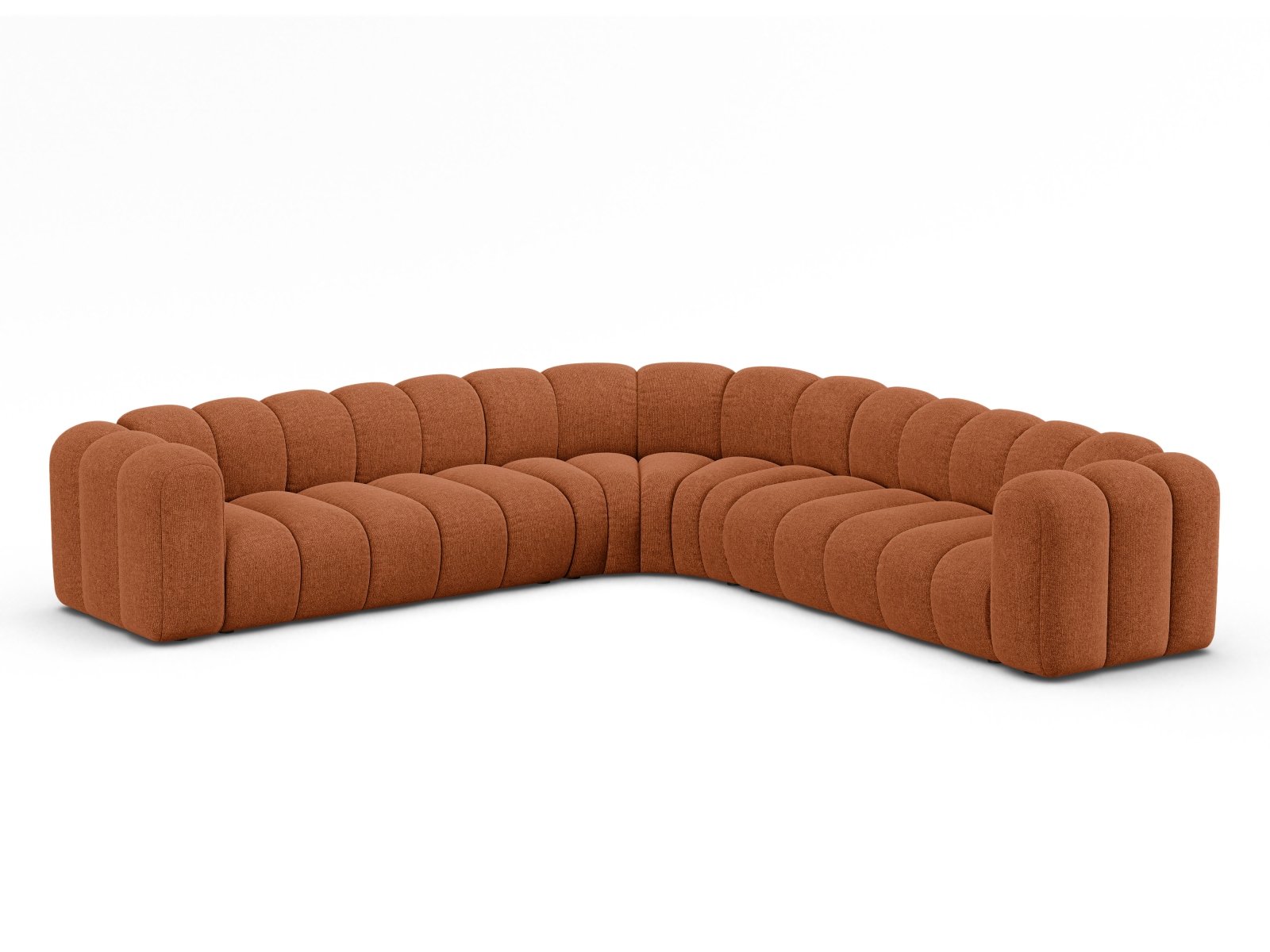 Modular Symmetrical Corner Sofa, "Lupine", 5 Seats, 309x309x70