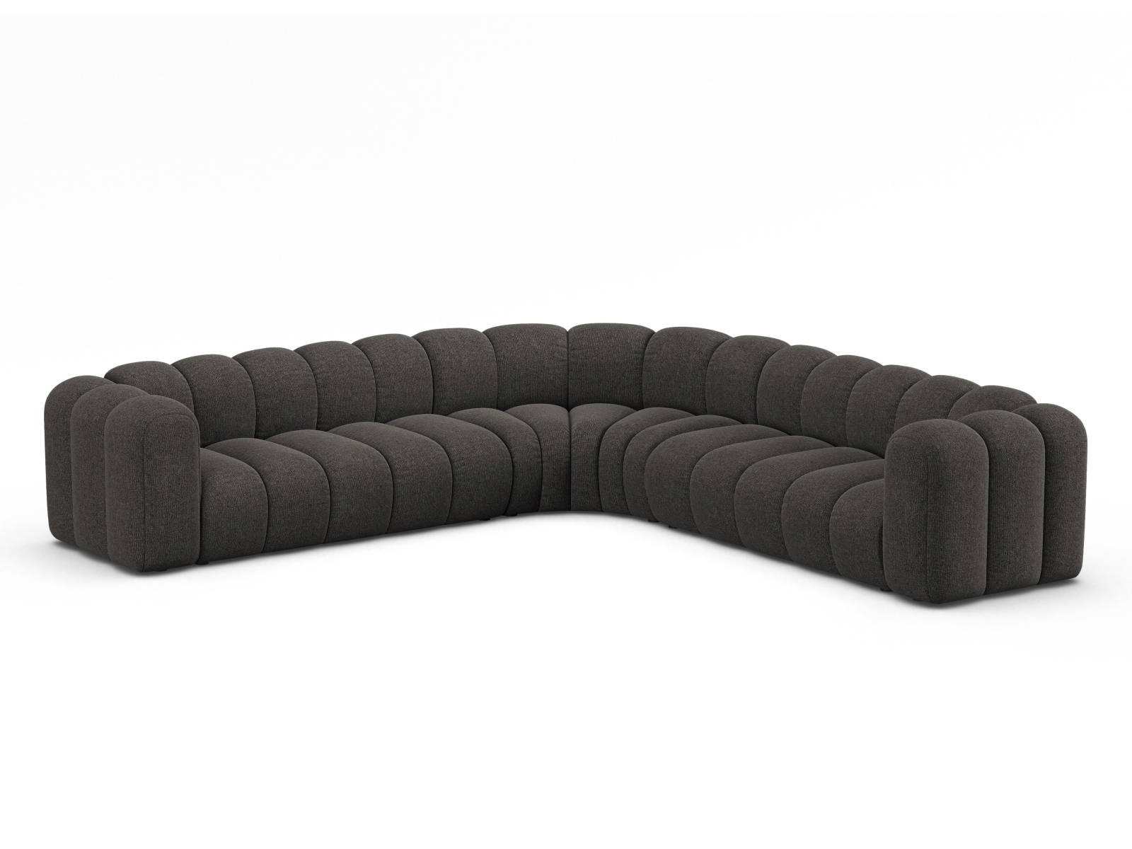 Modular Symmetrical Corner Sofa, "Lupine", 5 Seats, 309x309x70