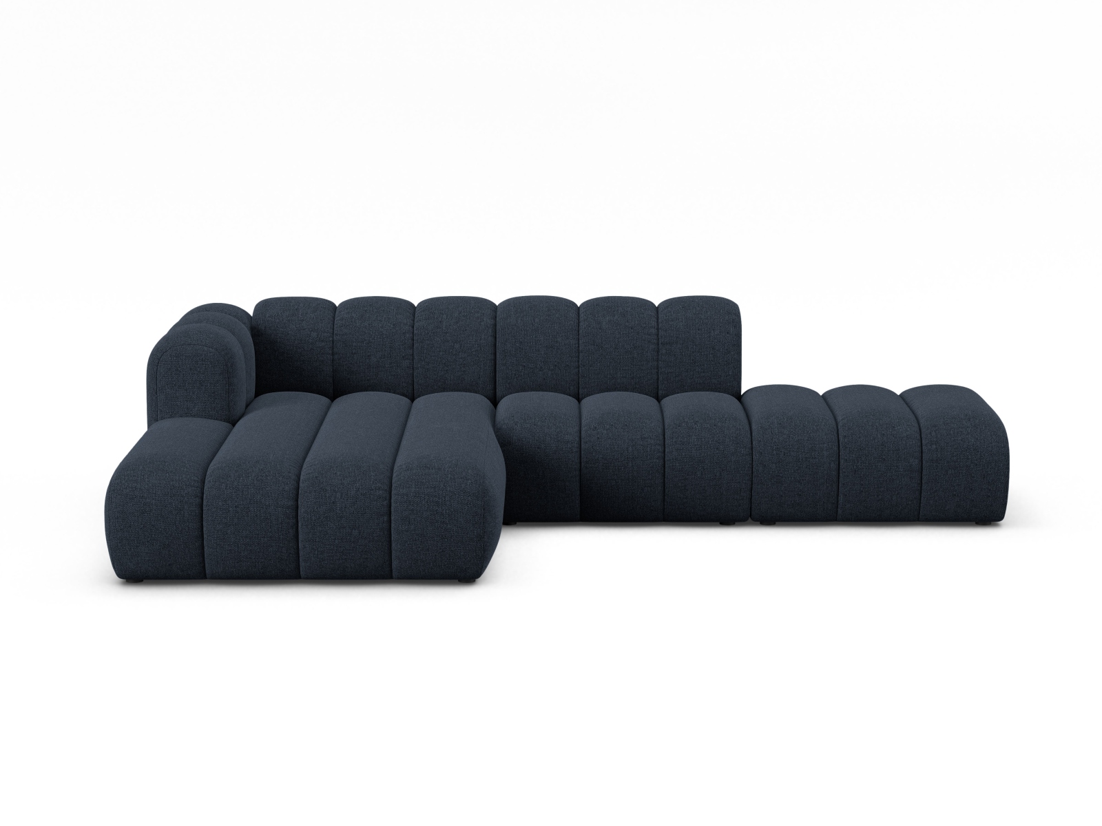 Modular Left Open Corner Sofa, "Lupine", 5 Seats, 299x177x70